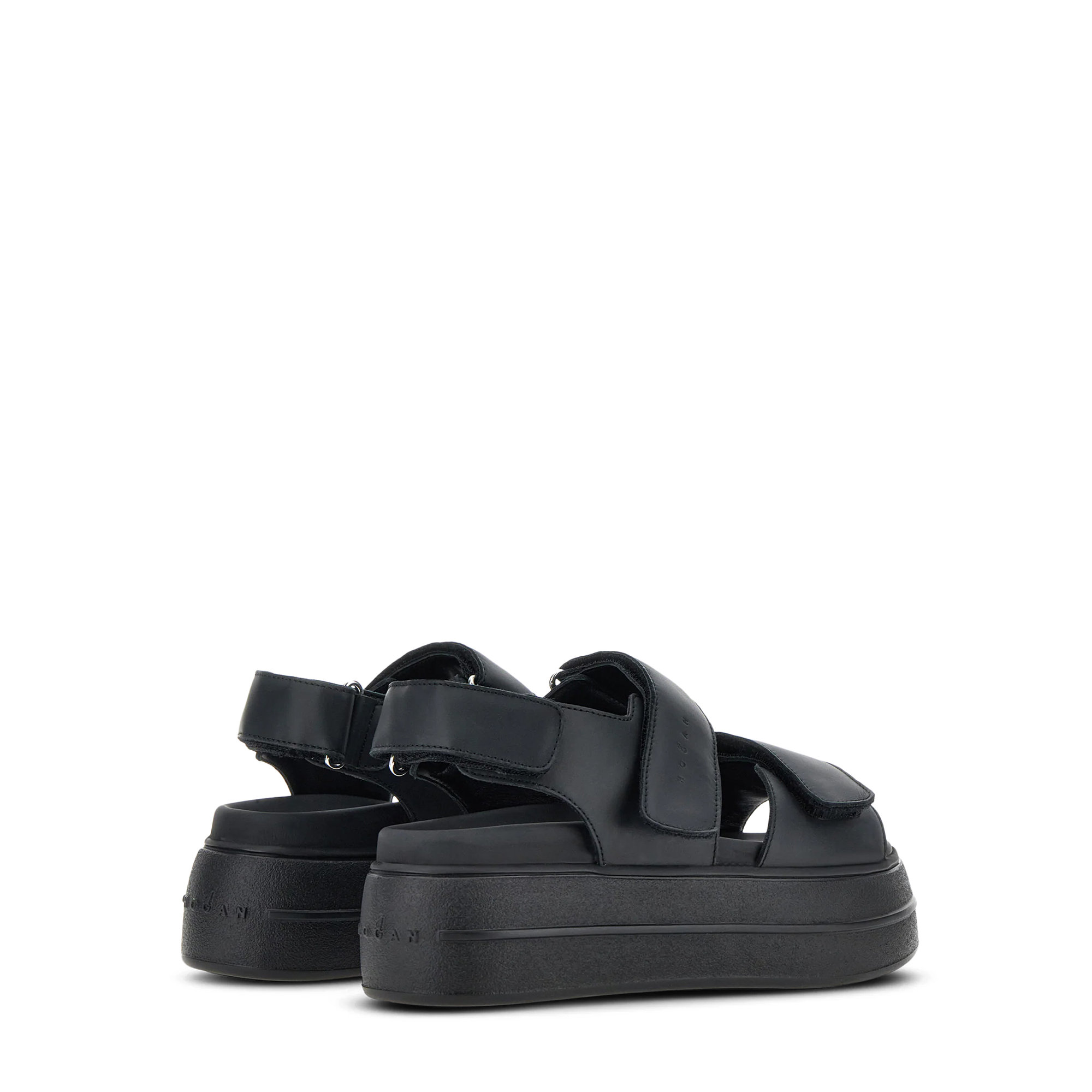 Hogan Sandali Nero Hogan vista2