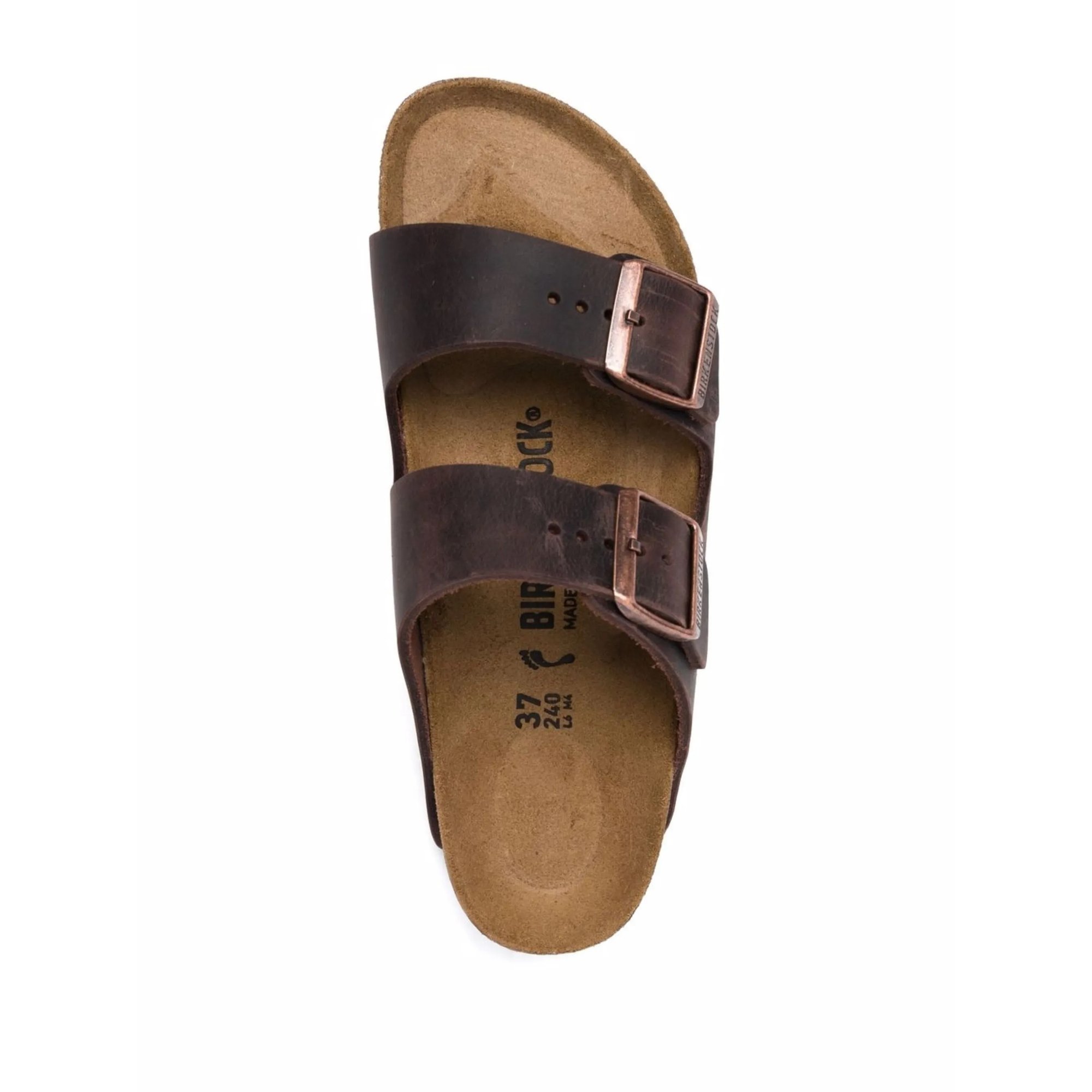 Arizona Habana, Oiled Leather Birkenstock vista3