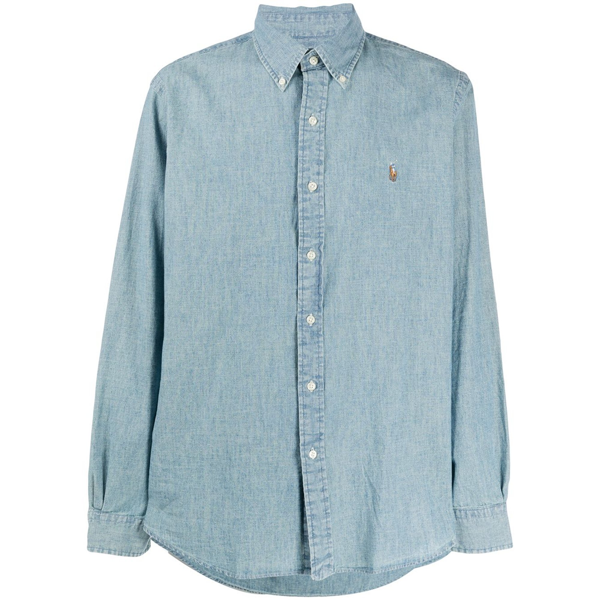 Chambray Sport Shirt 710792042001 Polo Ralph Lauren vista0