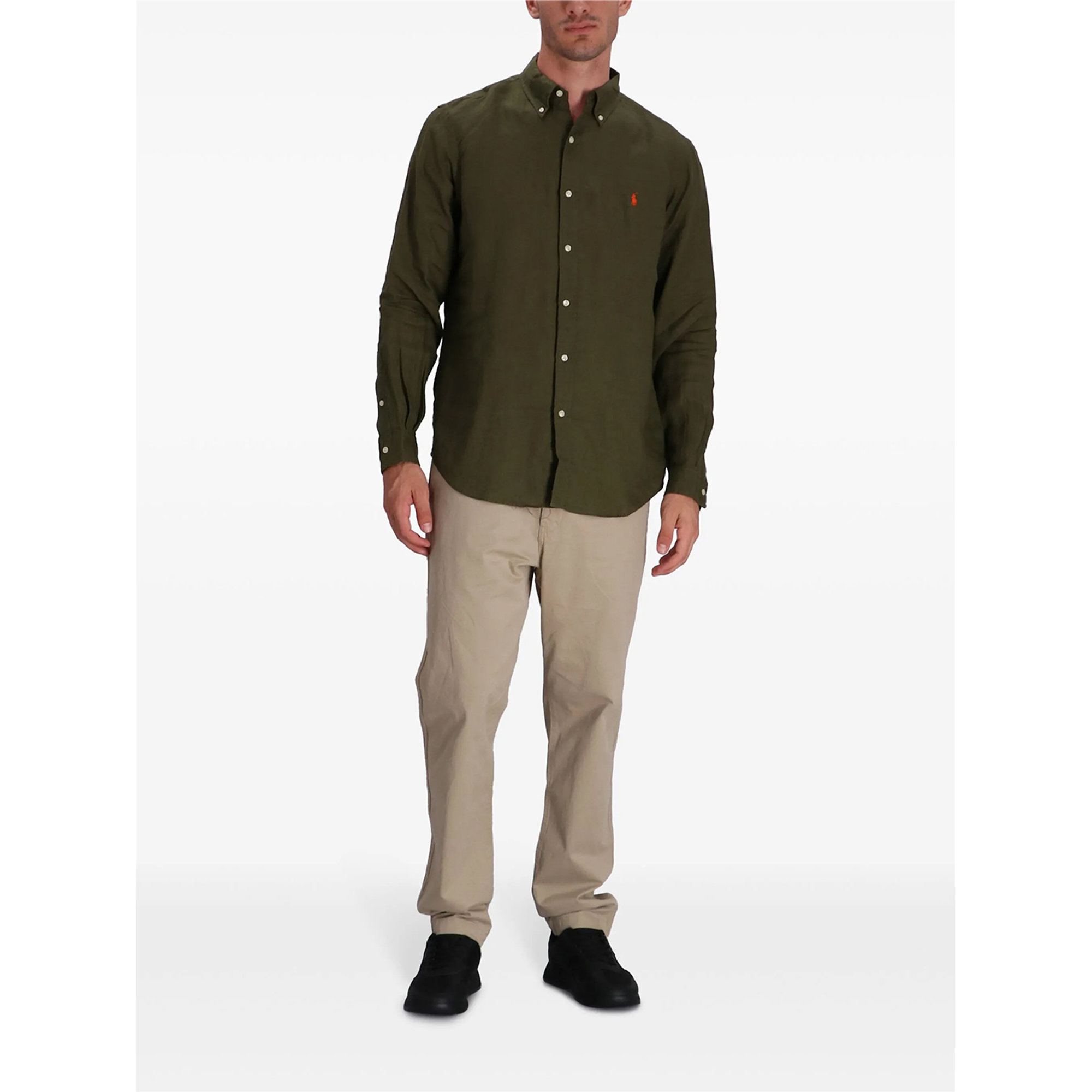 Long Sleeve Sport Shirt 710966294 Polo Ralph Lauren vista1