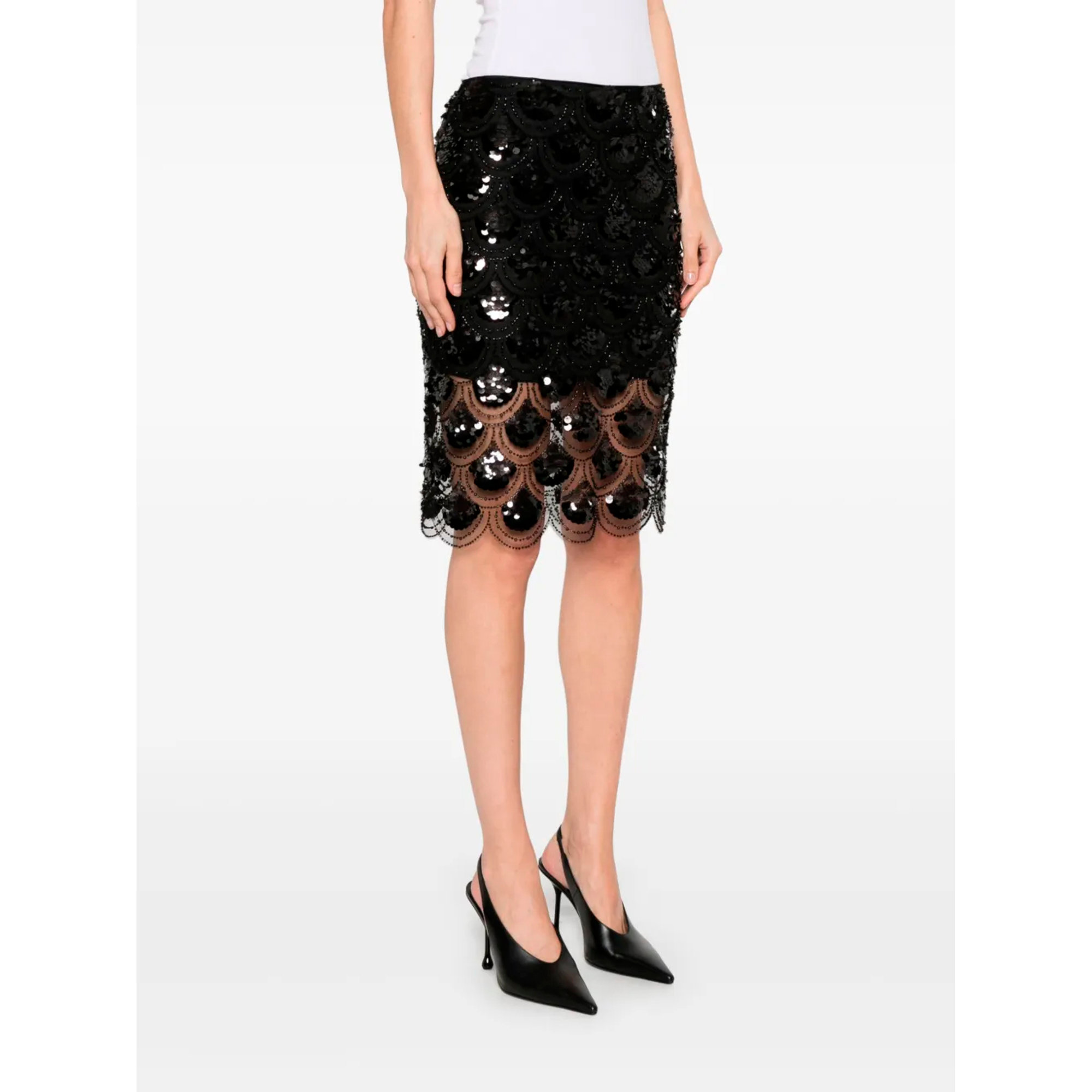 Sequins Pencil Skirt 113670100 Rotate vista2