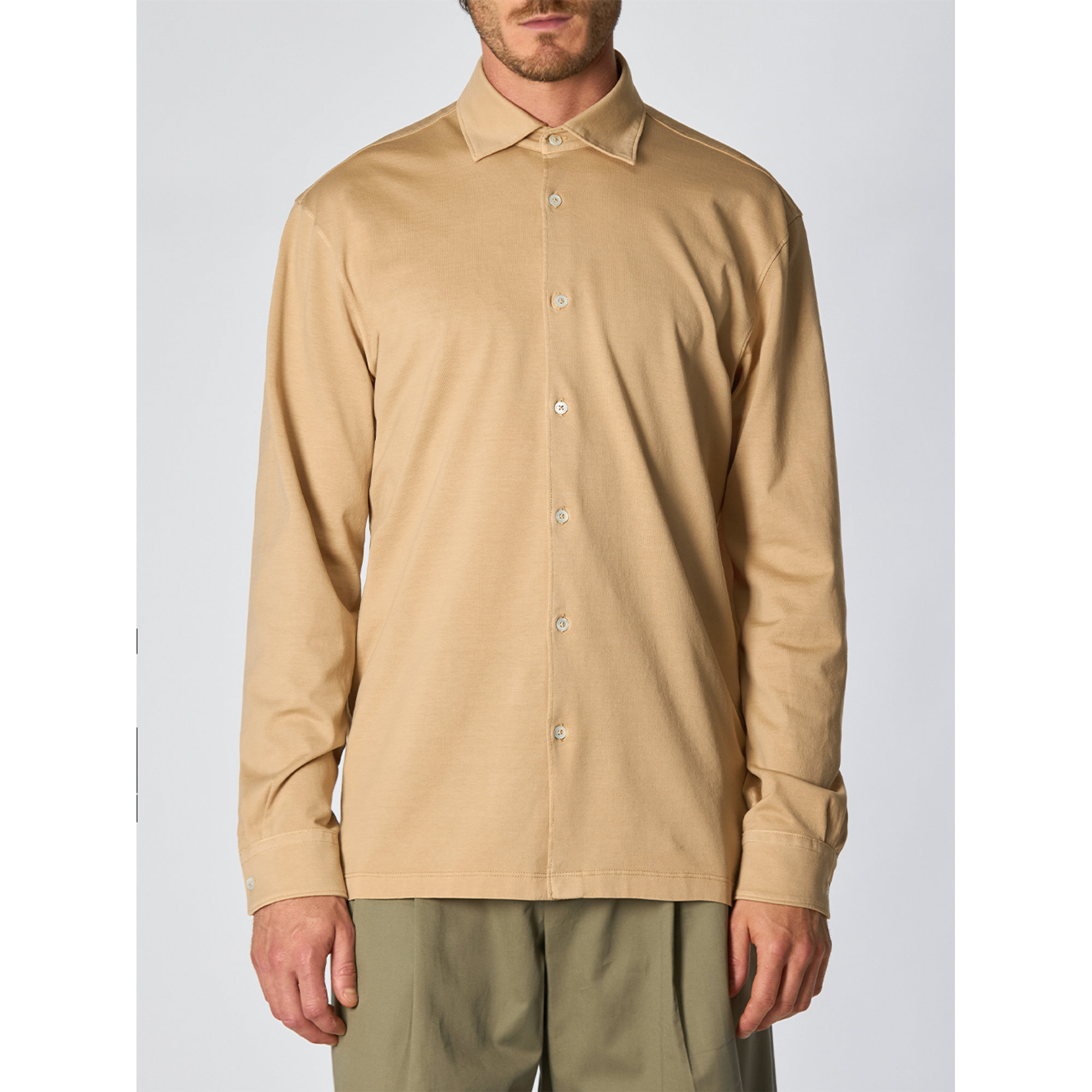 Woven L/s Shirt Rb51005 Roberto Collina vista2