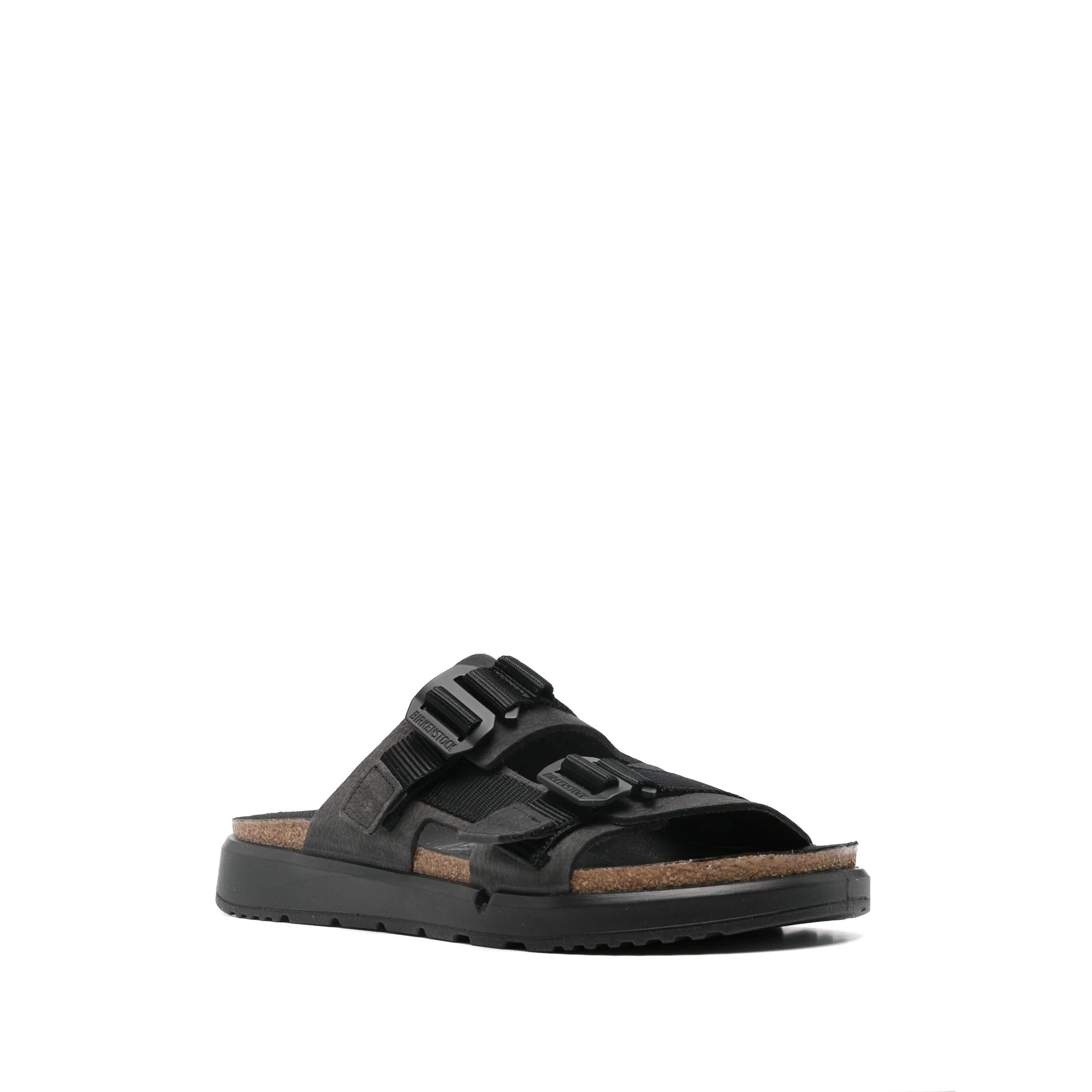 Shinjuku 2s Black, Nubuck Leather/textile Birkenstock vista1