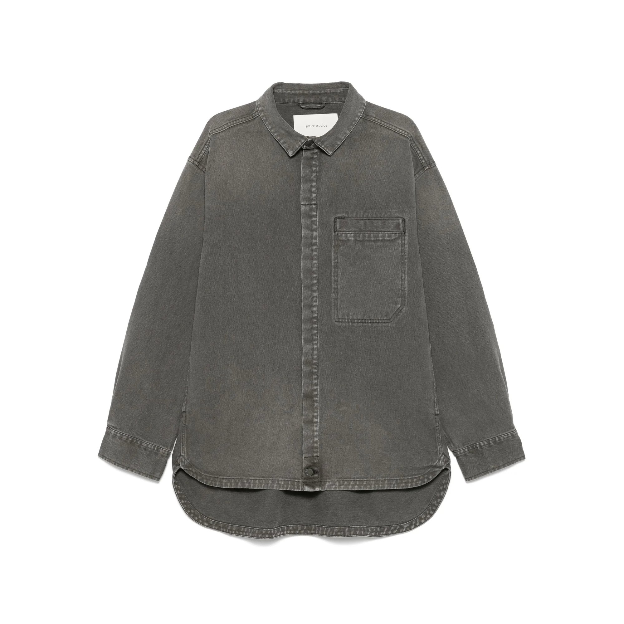 Herculean Shirt Stone Light ENTIRE STUDIOS vista0