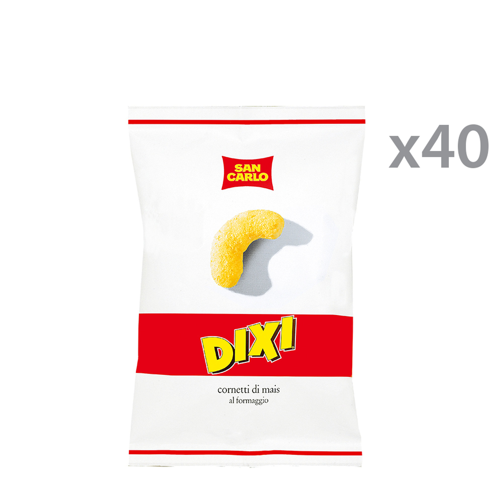 40 paquets - chips Dixi 22 gr San Carlo vista0
