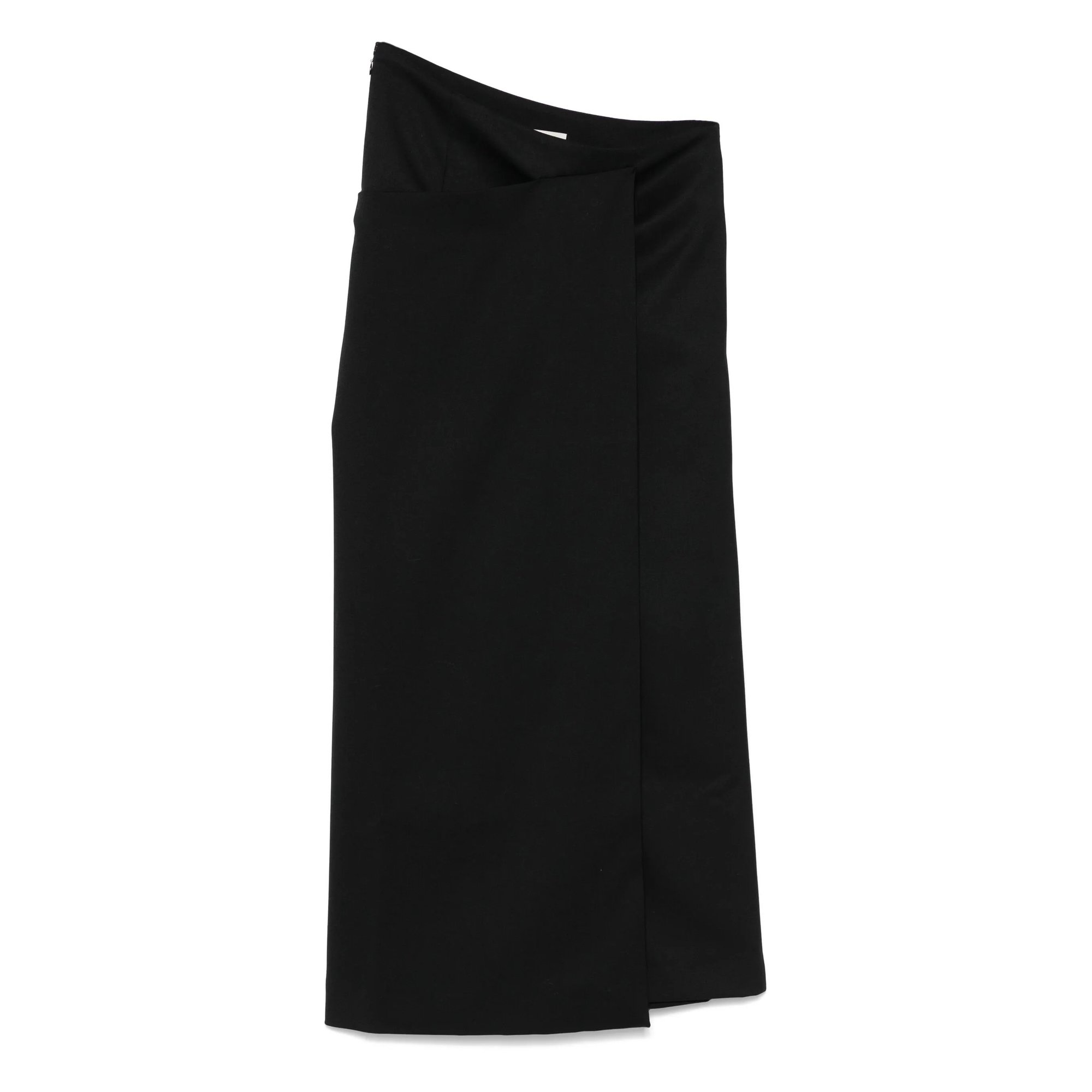 Wrap Skirt Black Wool ENTIRE STUDIOS vista0