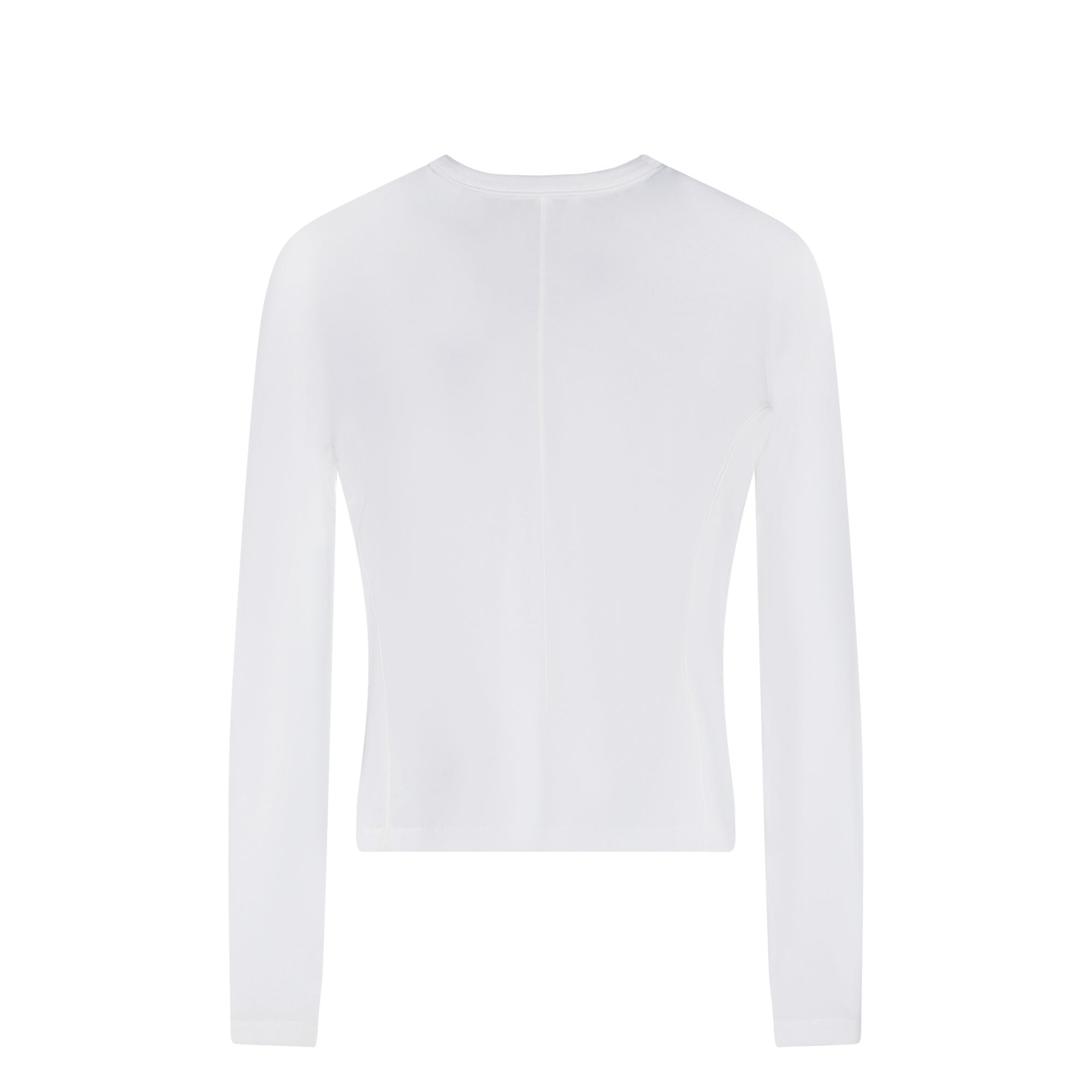 Fitted ls T-shirt White Y-3 vista1