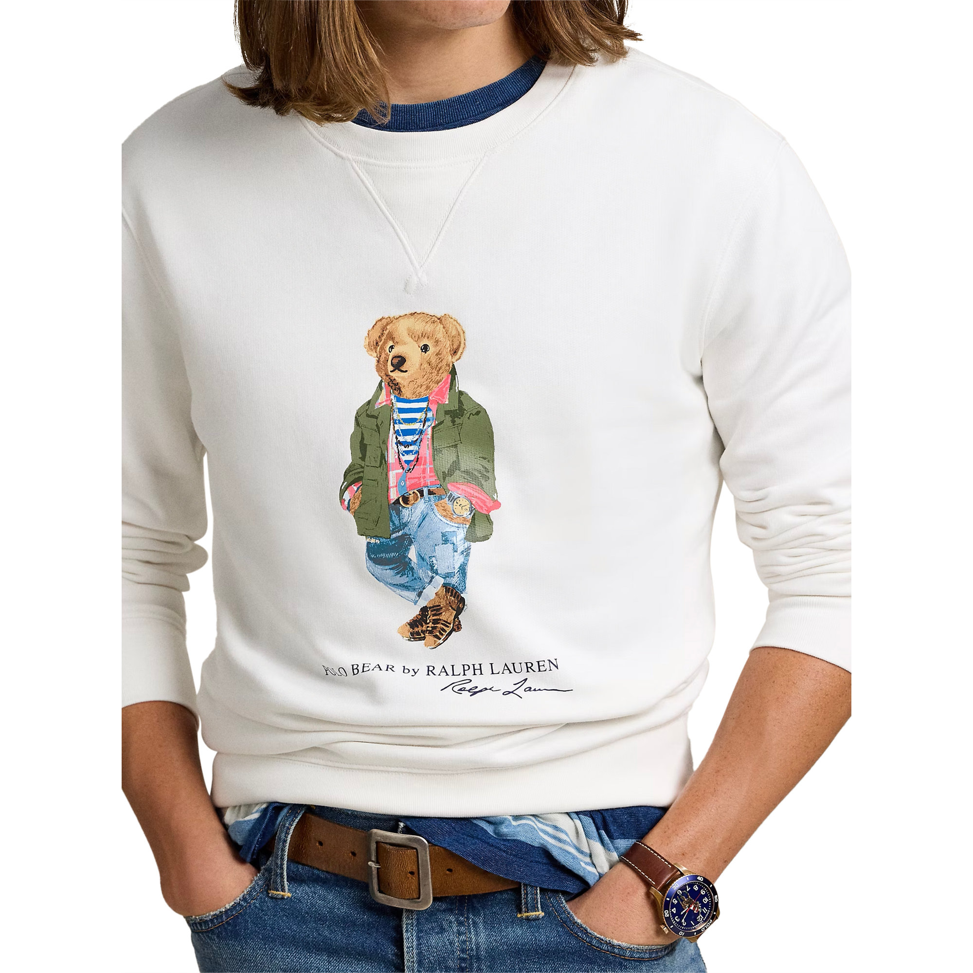 Polo Ralph Lauren Maglie White Explorer Polo Ralph Lauren vista2