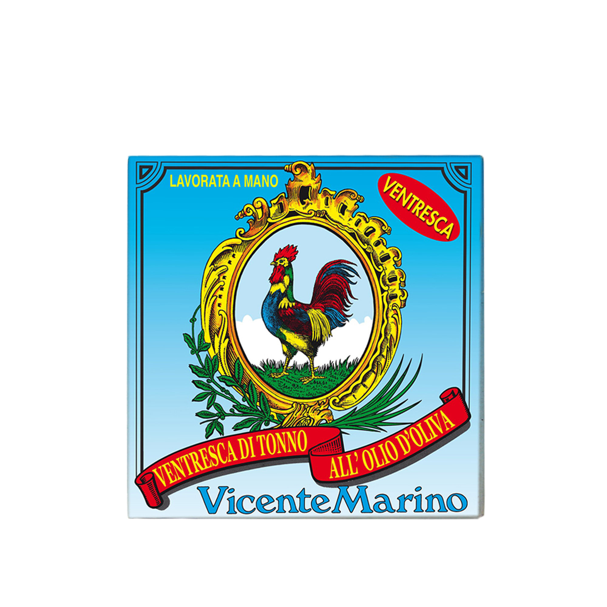 12 lattine - Ventresca di Tonno pinna gialla in Olio di Oliva Riserva Speciale 280 gr Vicente Marino vista1