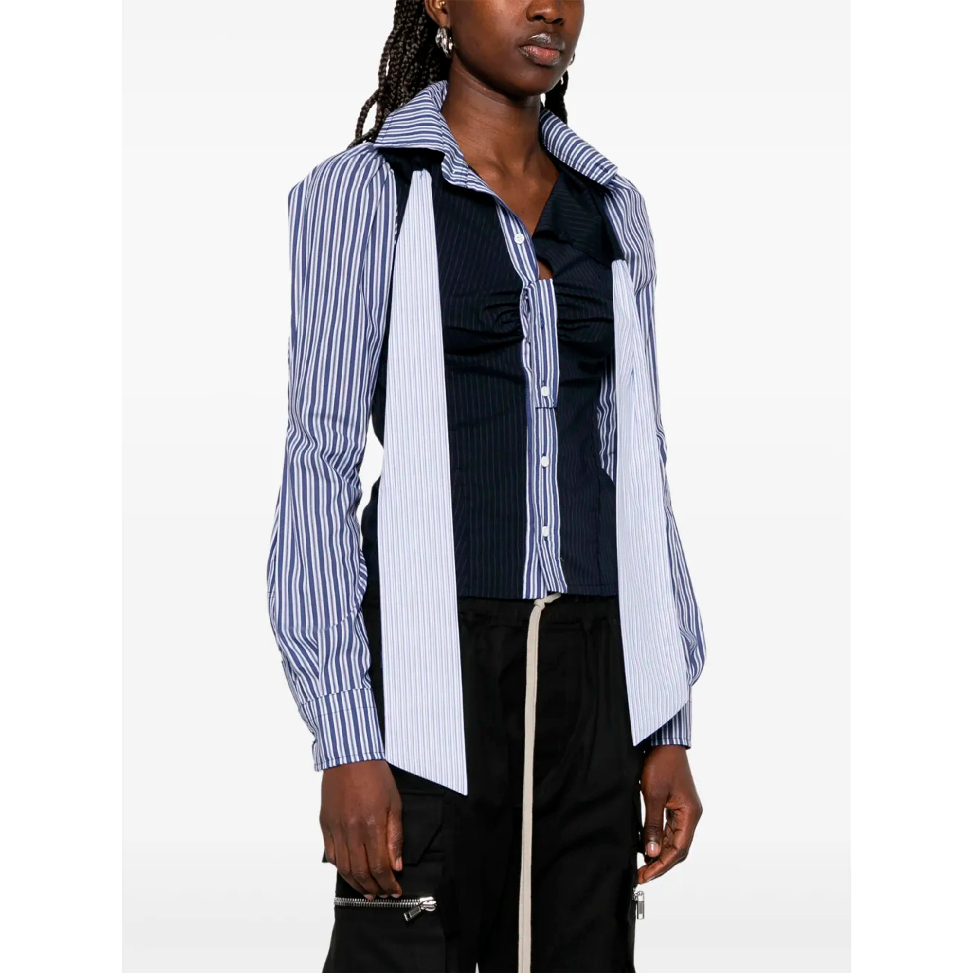 Deconstructed Lavalliere Blouse 11140021102 Ottolinger vista2