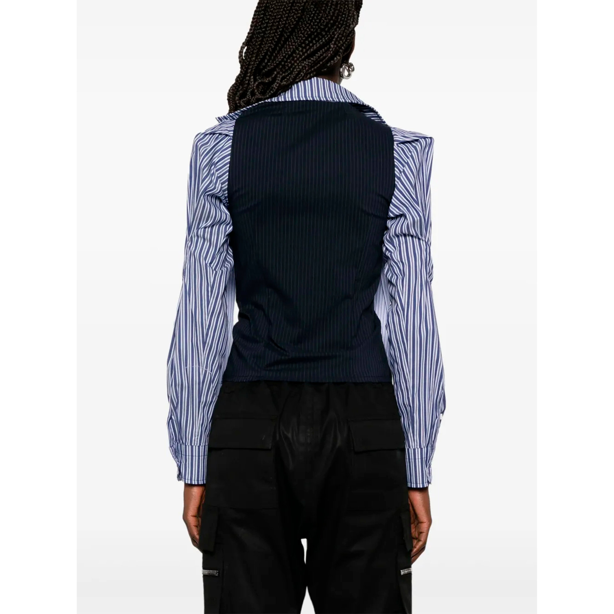 Deconstructed Lavalliere Blouse 11140021102 Ottolinger vista3