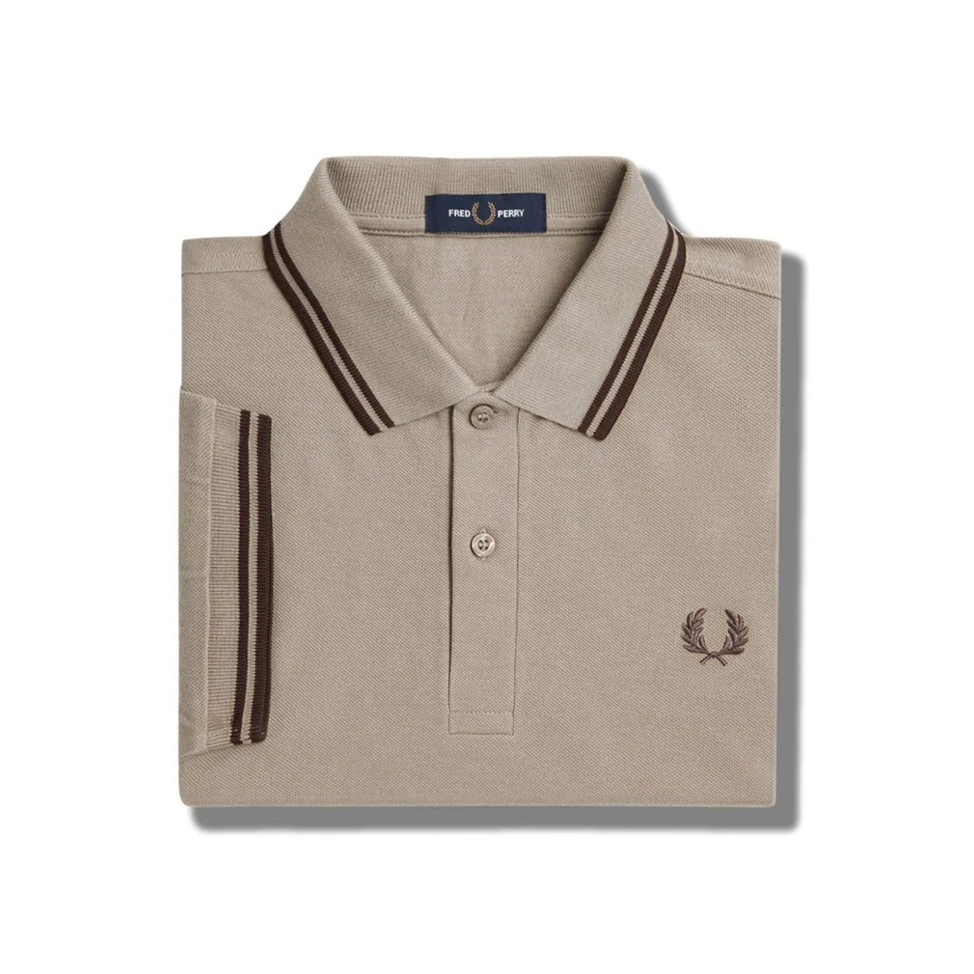 Polo Grey Men Fred Perry vista2