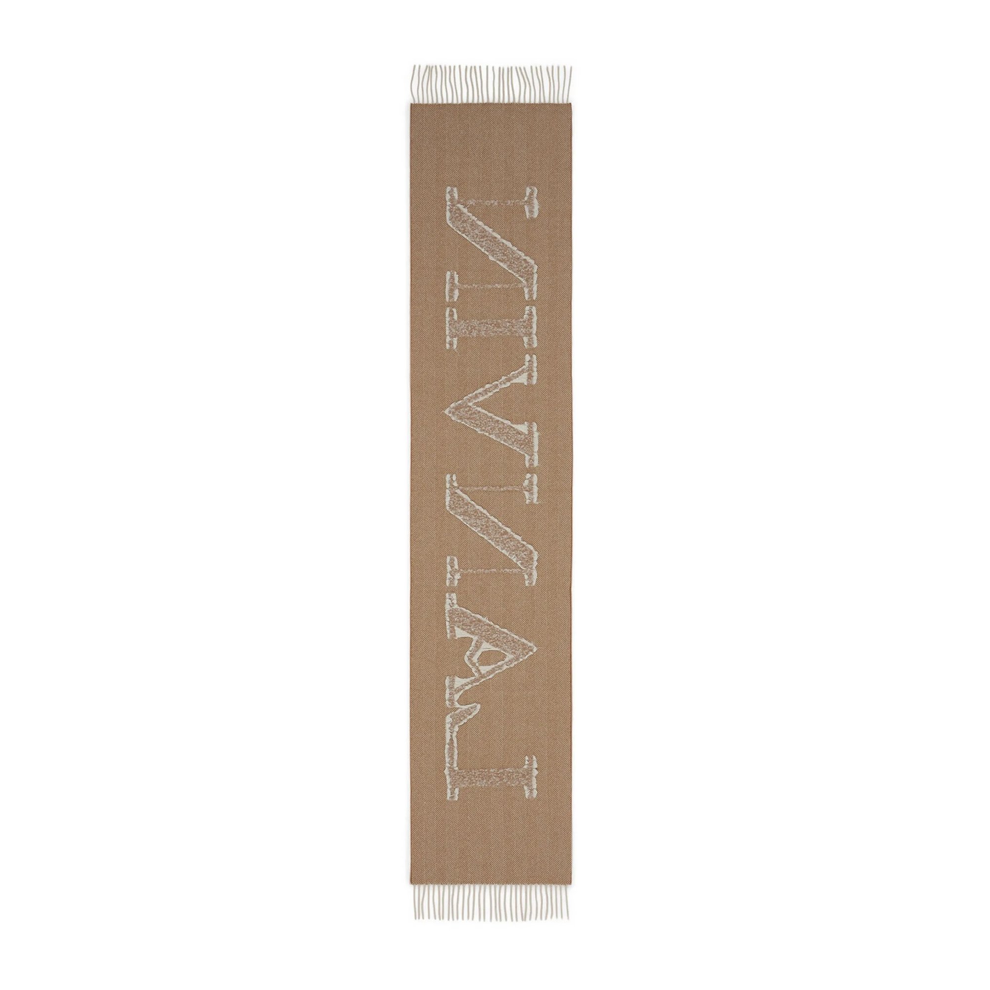 Scarf Curb Logo 35x200 Lanvin  vista3
