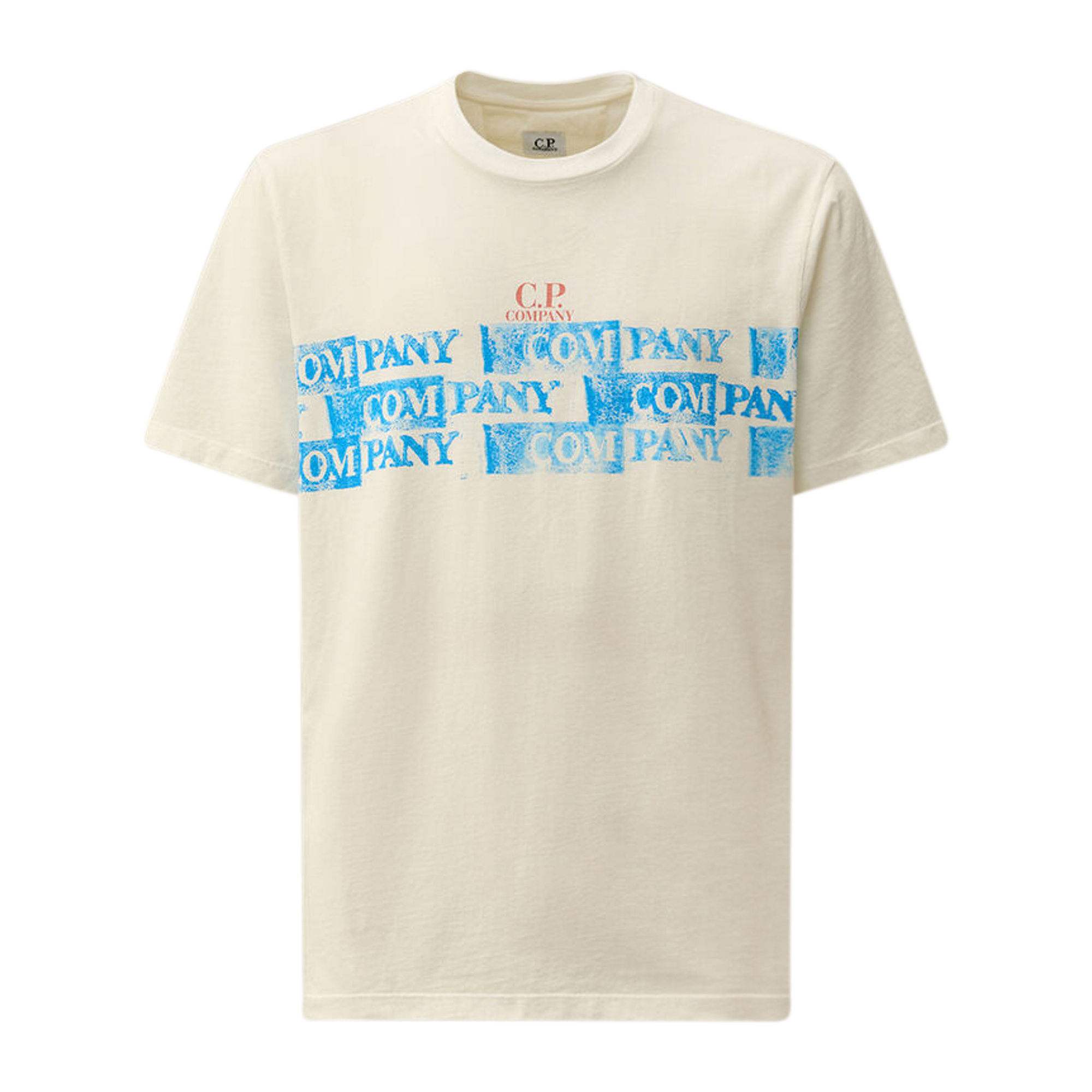 Horizontal Logo T-shirt CP Company vista0