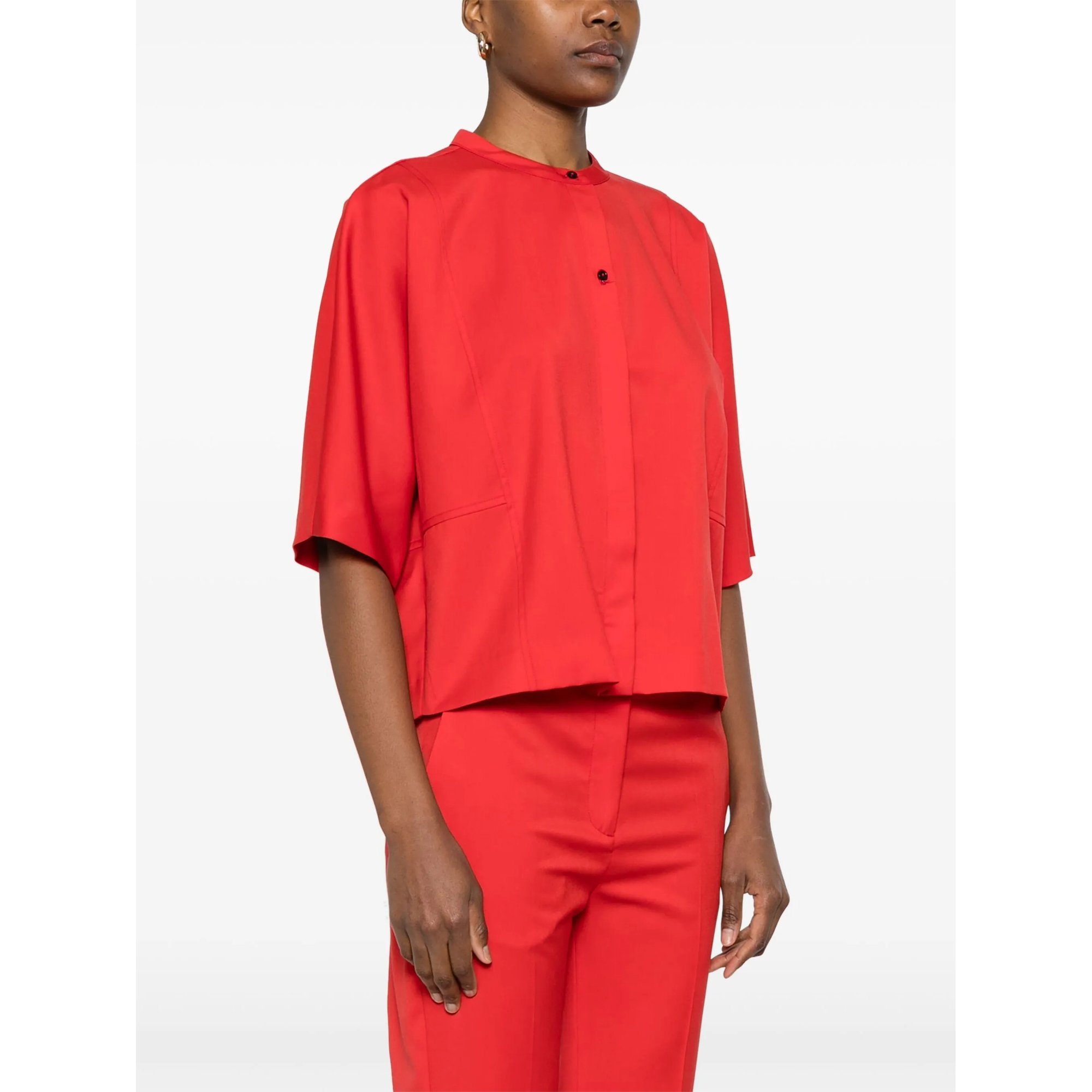 Short-sleeved Blouse Loulou Studio vista3
