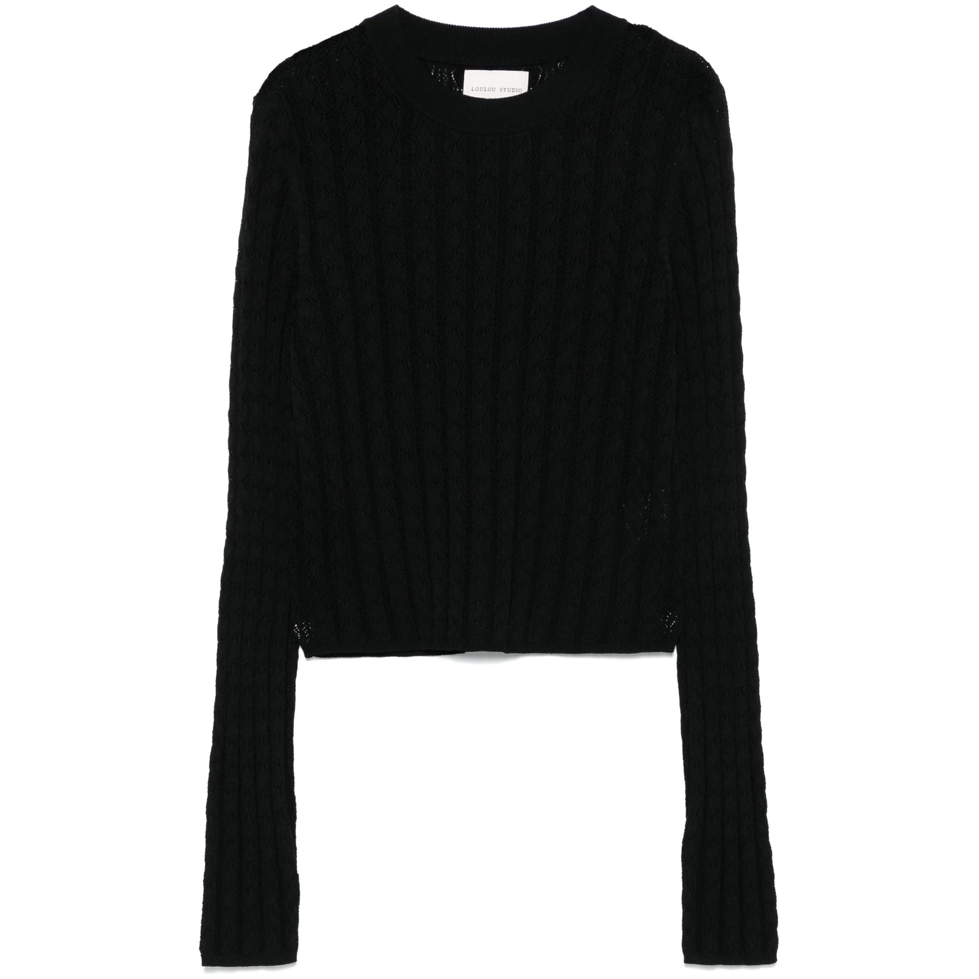 Cropped Sweater Loulou Studio vista0