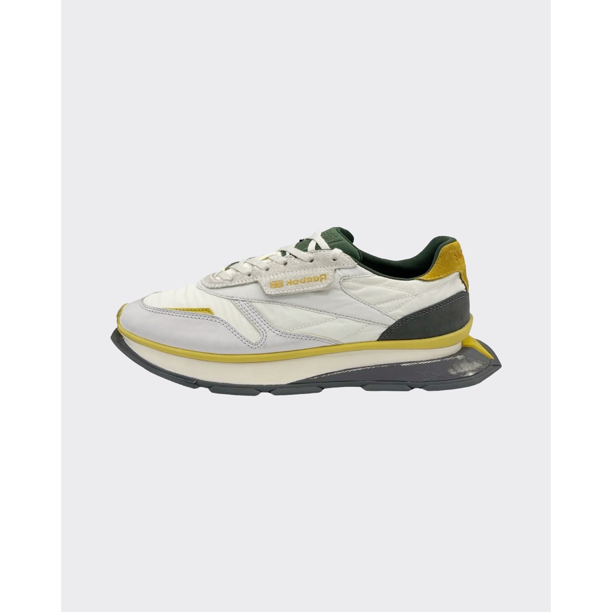 Sneakers Classic Leather Grey/yellow Sport ny Reebok LTD vista0
