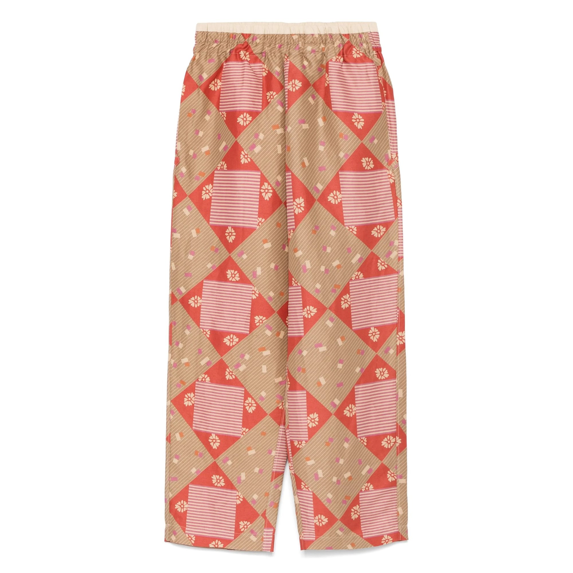 Collector Pant Printed Viscose Ranra vista0