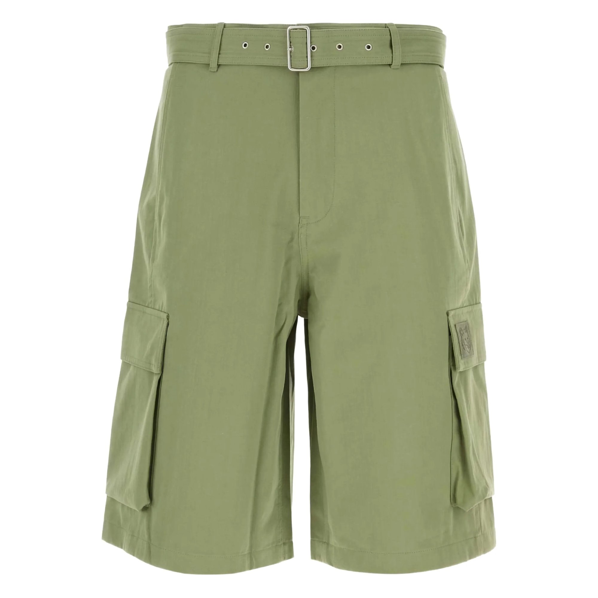 Belted Cargo Bermuda Maison Kitsuné vista0