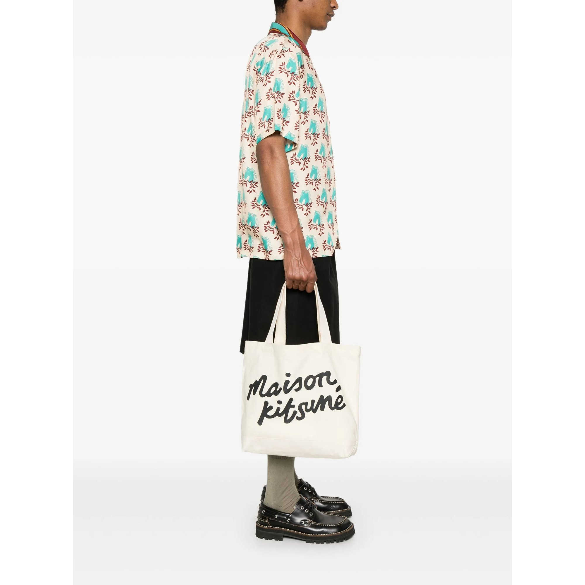 Maison Kitsune Handwriting Tote Maison Kitsuné vista1