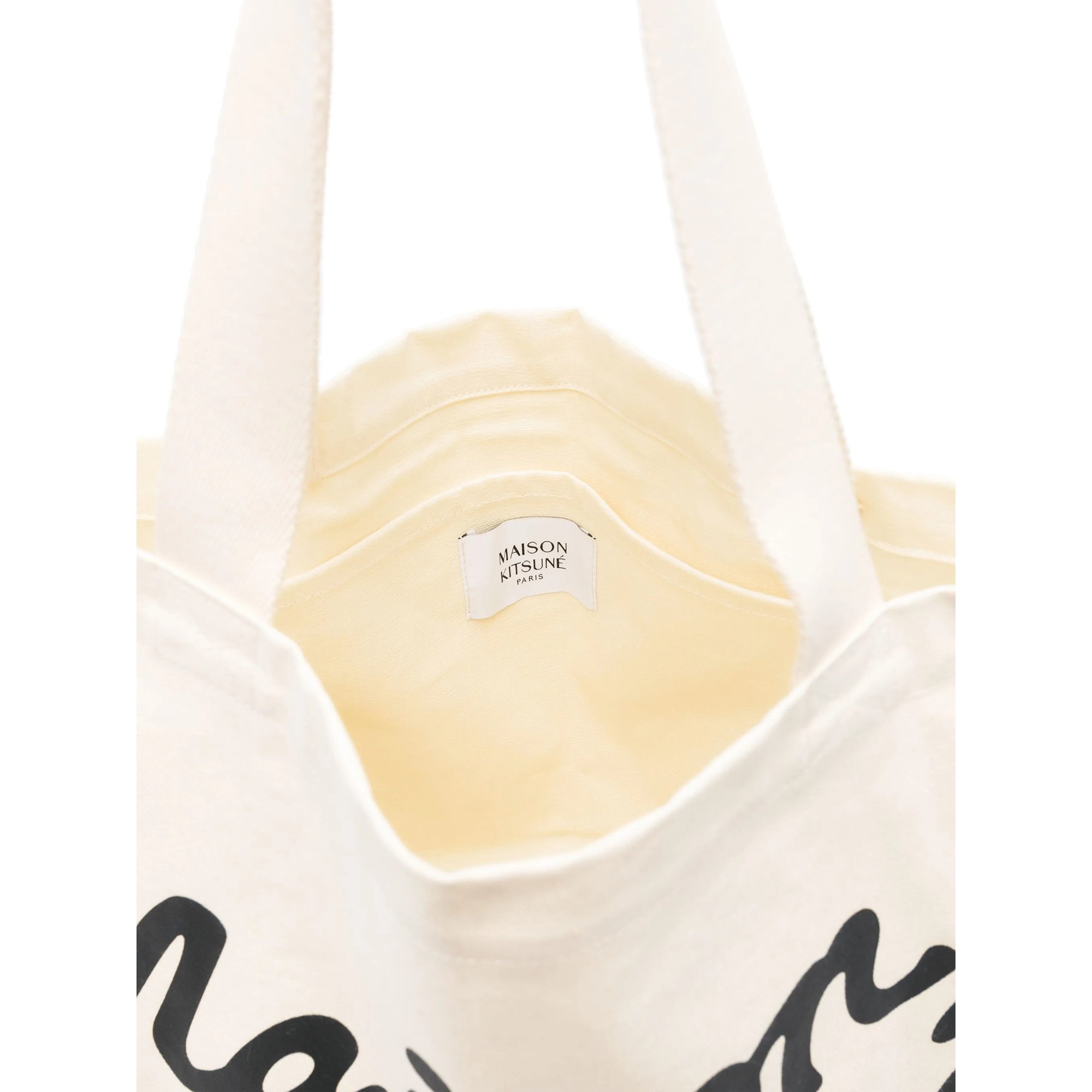 MAISON KITSUNE｜ (MAISON KITSUNE HANDWRITING TOTE(OW0512 MAISON KITSUNE HANDWRITING TOTE | Maison Kitsuné
