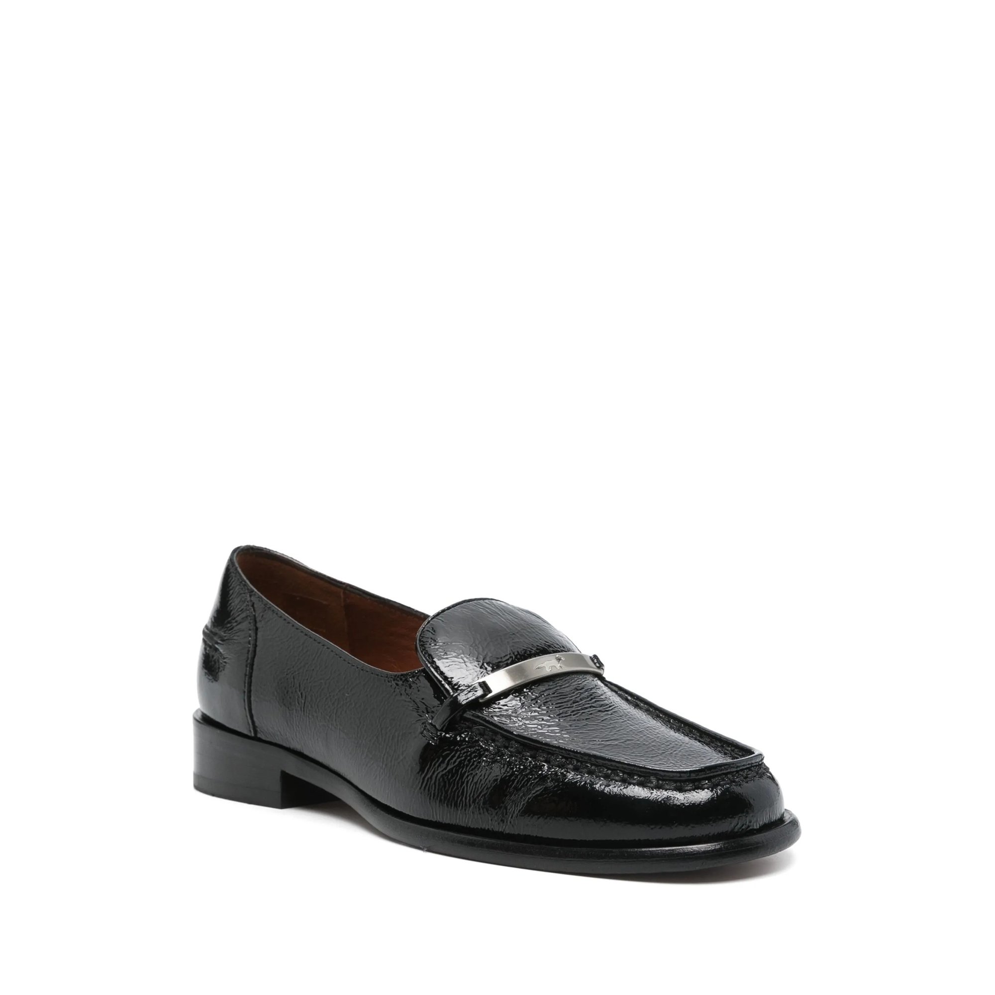 Soft Leather Loafers Maison Kitsuné vista1
