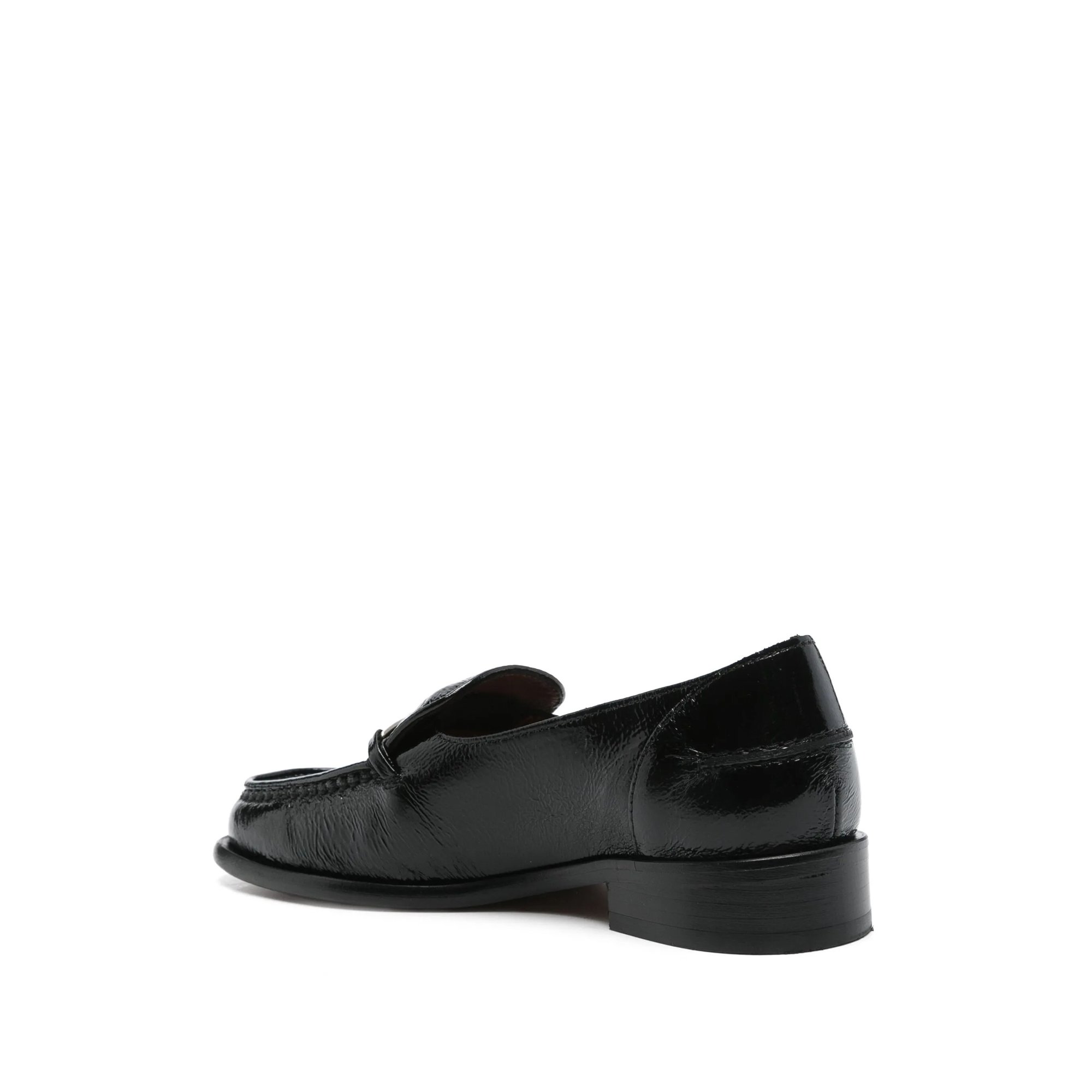 Soft Leather Loafers Maison Kitsuné vista2