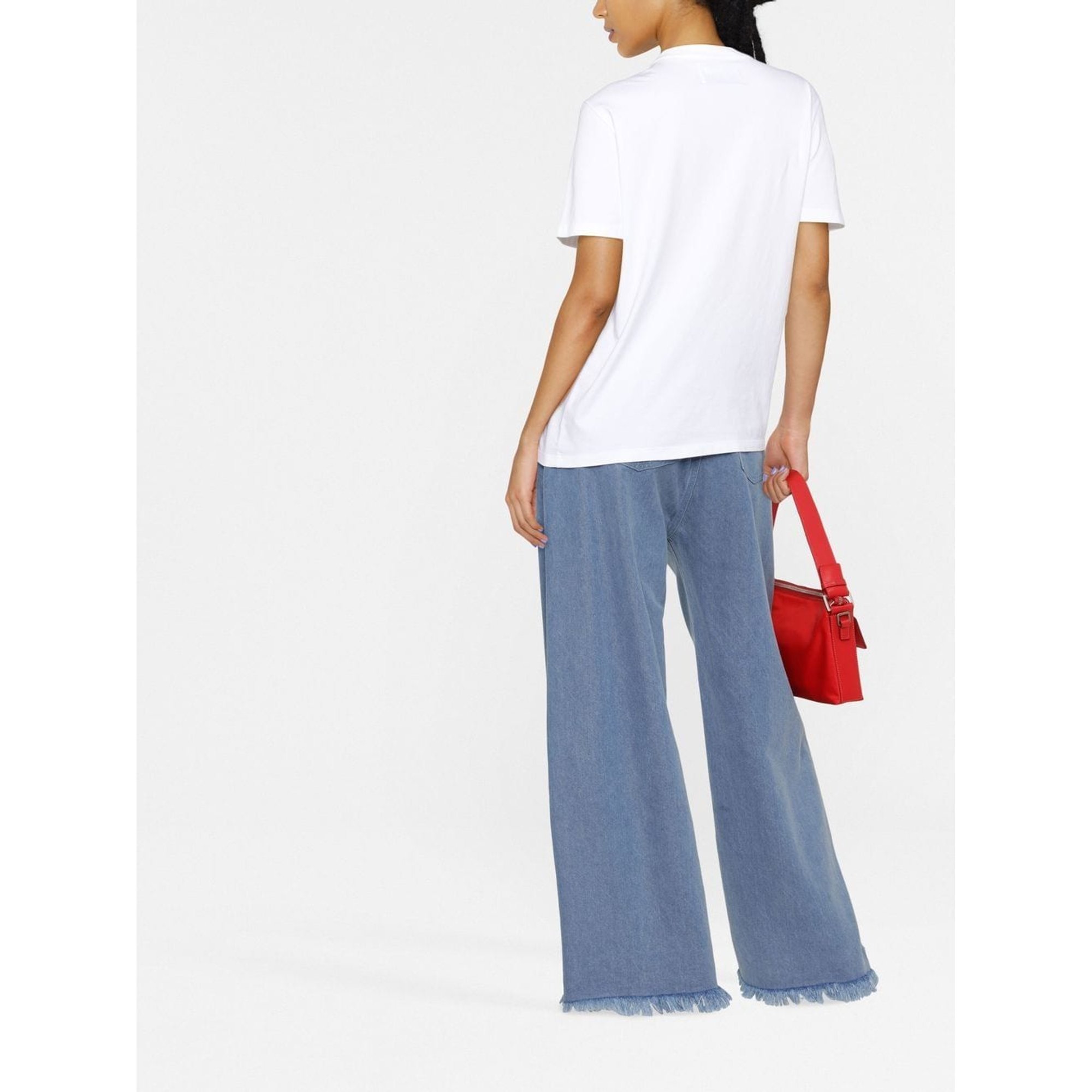 Star W`s Regular T-shirt GOLDEN GOOSE vista2