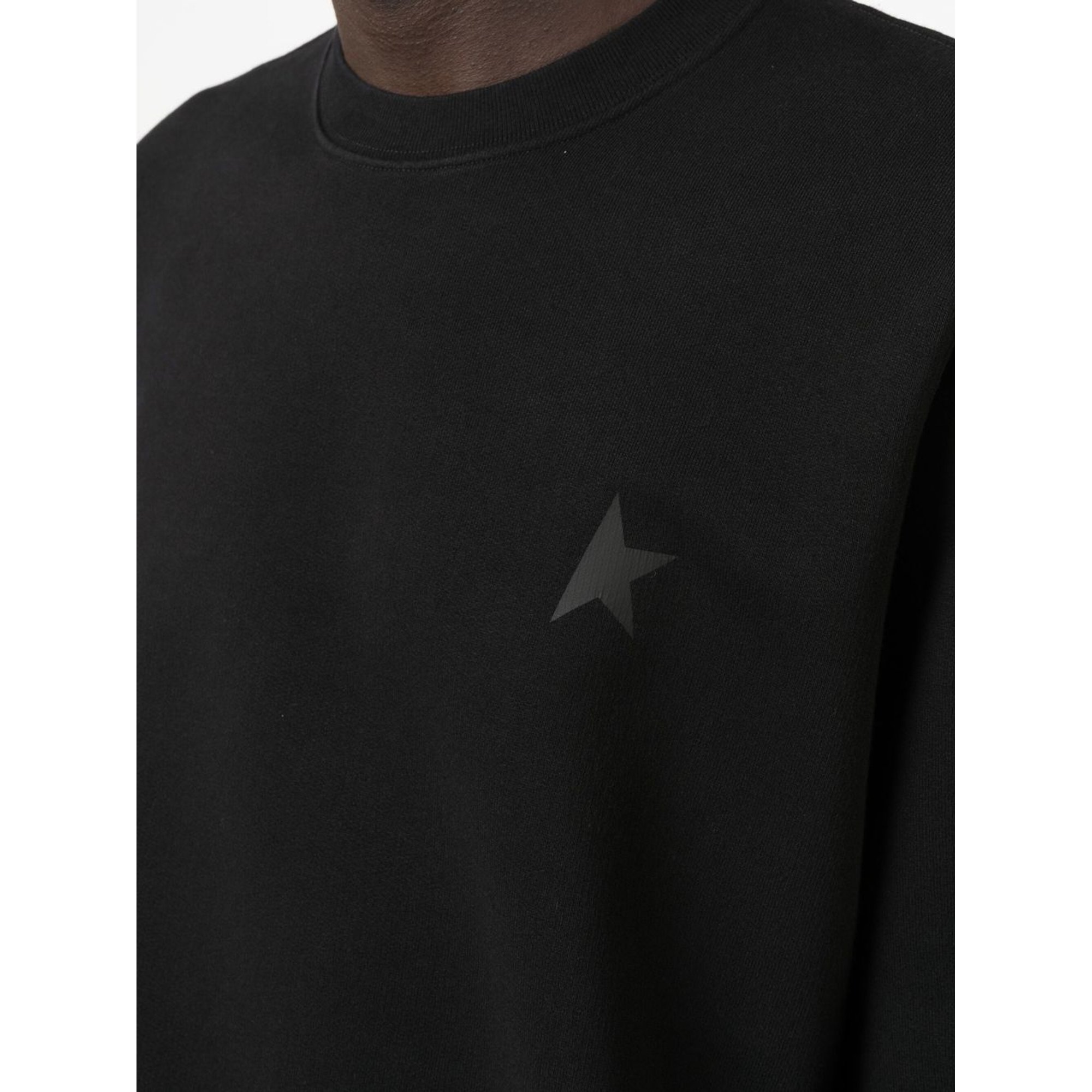 Star/ M`s   Sweatshirt Archibald Regular Crewneck GOLDEN GOOSE vista2