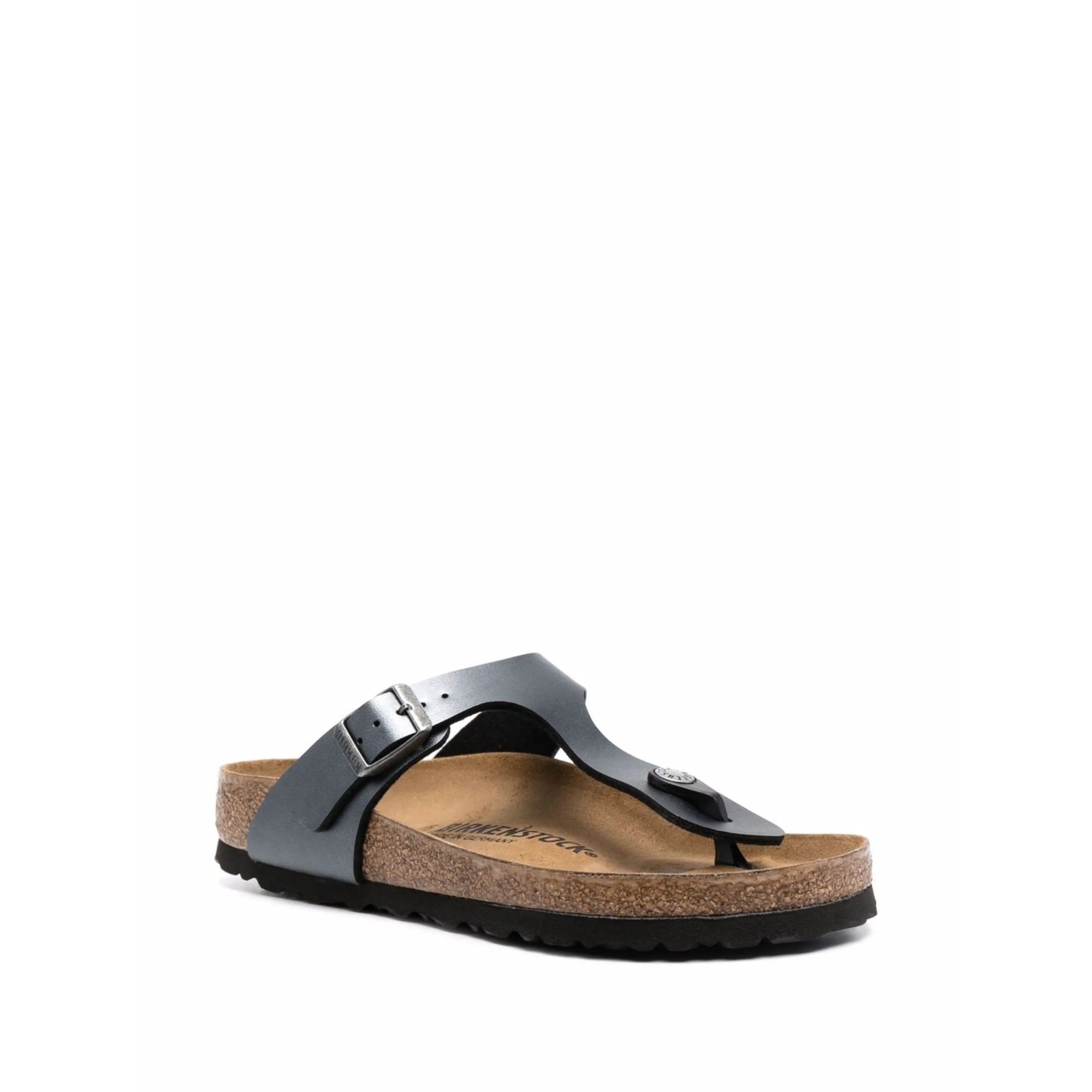 Gizeh Metallic Black, Birko Flor Birkenstock vista1