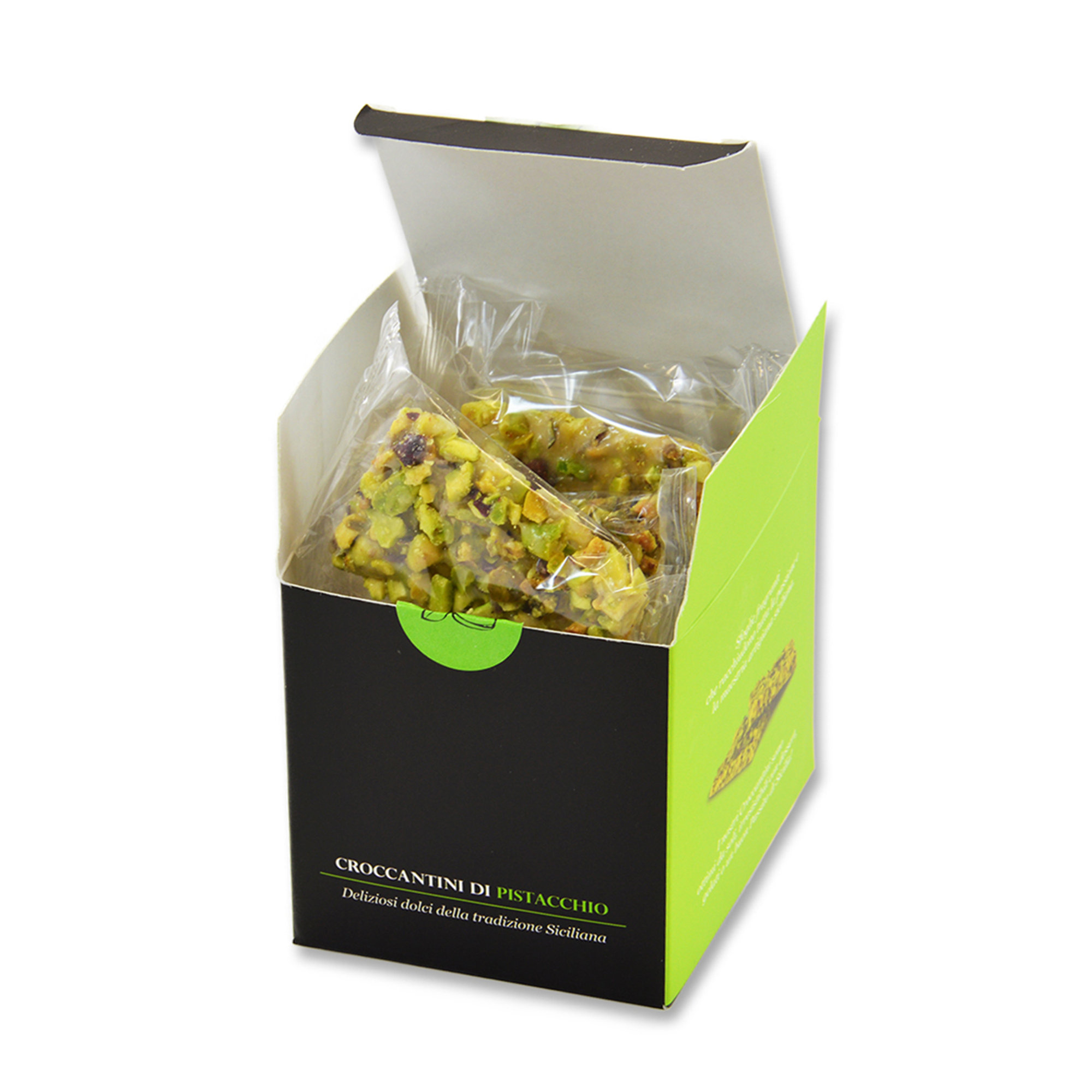 6 confezioni - Croccante di Pistacchio 100 gr Sciara vista2