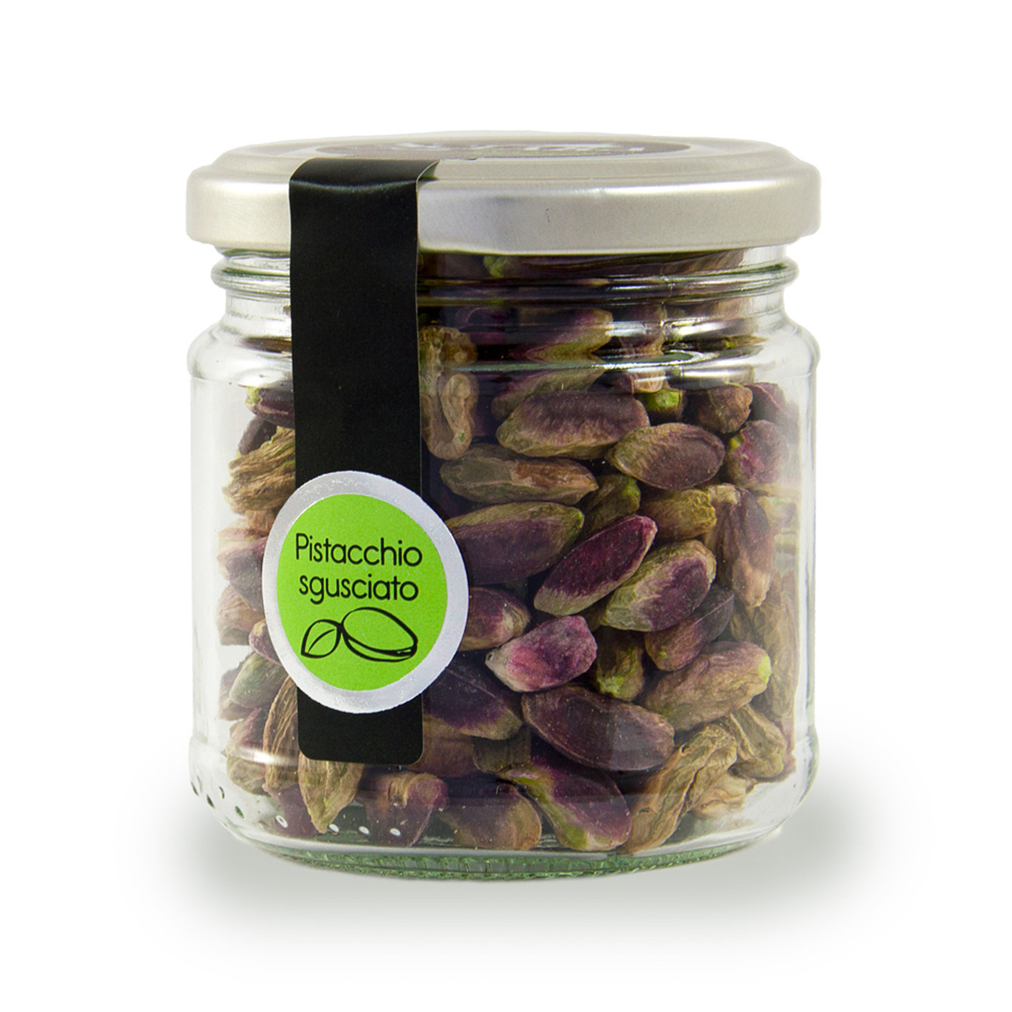 3 barattoli misti: Trito di Pistacchi 100 gr - Granella di pistacchio 100 gr - Pistacchi sgusciati 100 gr Sciara vista5