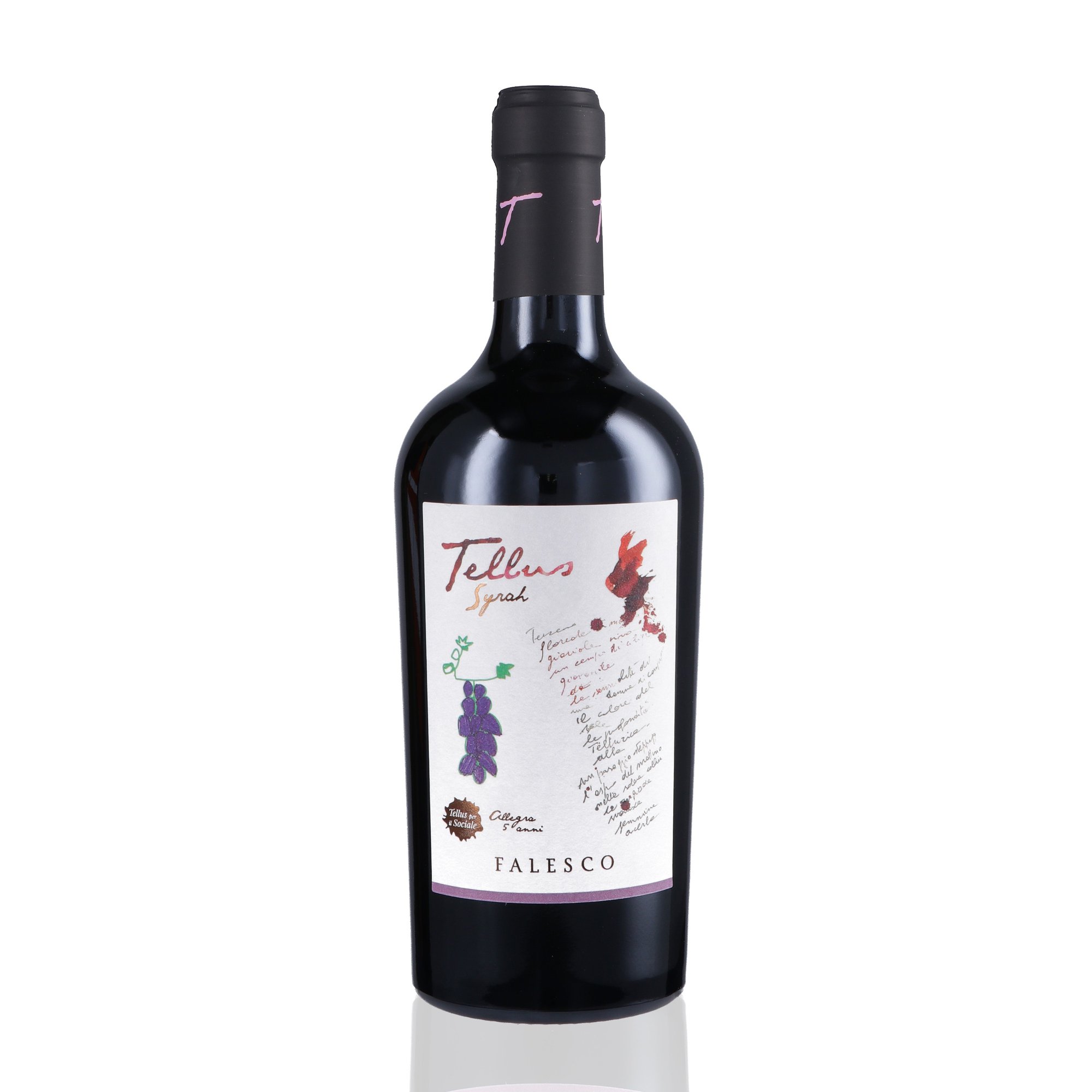 Syrah Lazio Igp Tellus 2020 - Falesco Cotarella 0.75 lt Falesco Cotarella vista0