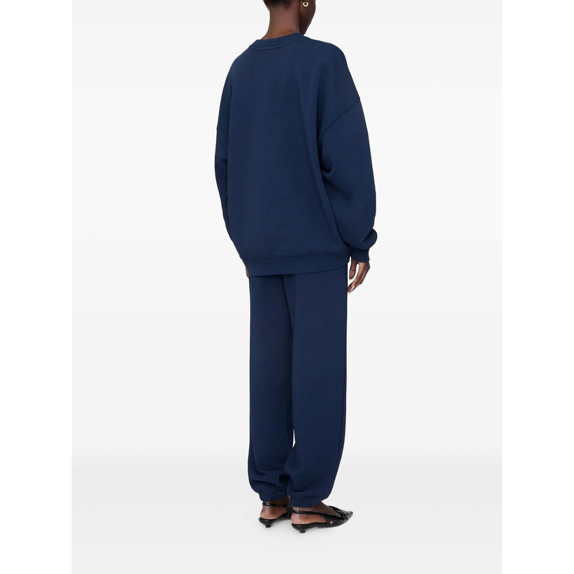 Karter Jogger Framed Monogram - Washed Navy Anine Bing vista2