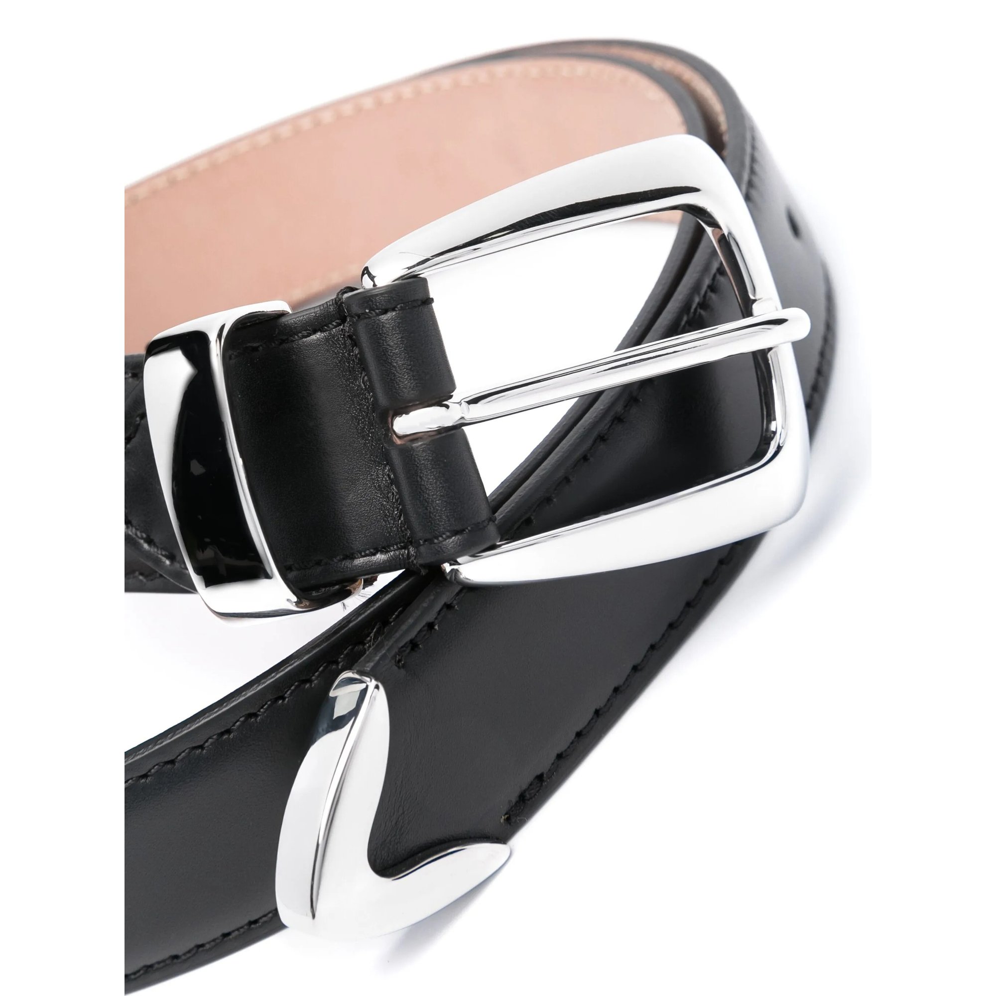 Benny Belt - Silver Buckle (30mm) Khaite vista1