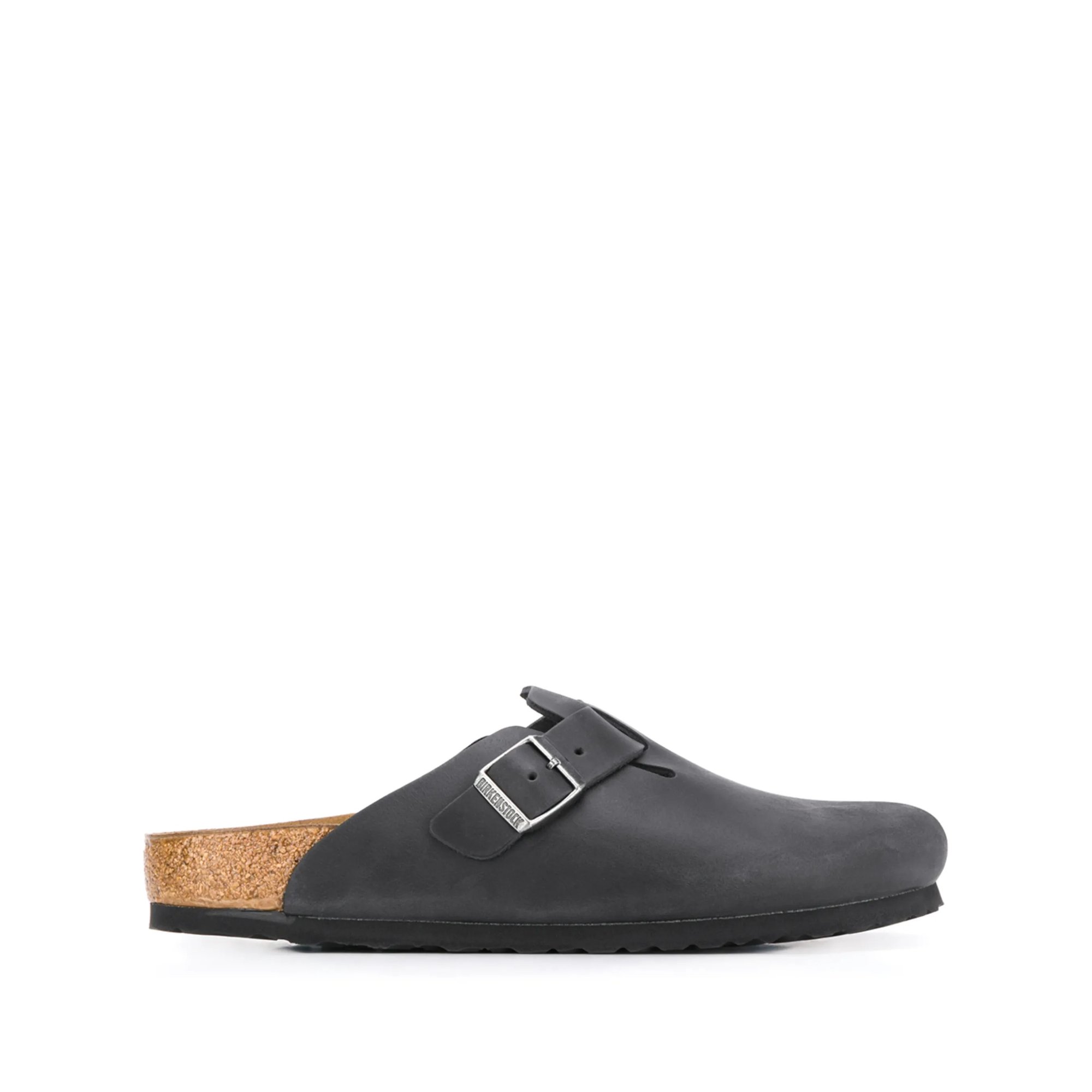 Boston Black, Oiled Leather Birkenstock vista0