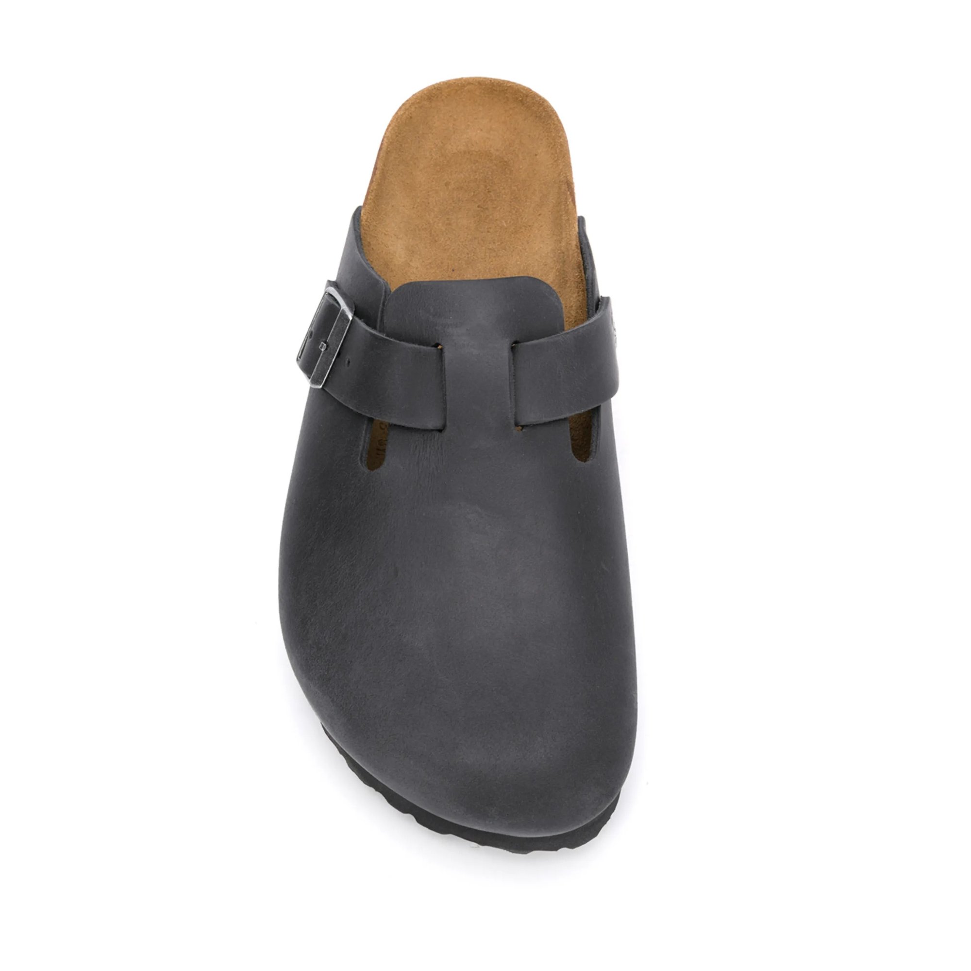 Boston Black, Oiled Leather Birkenstock vista3