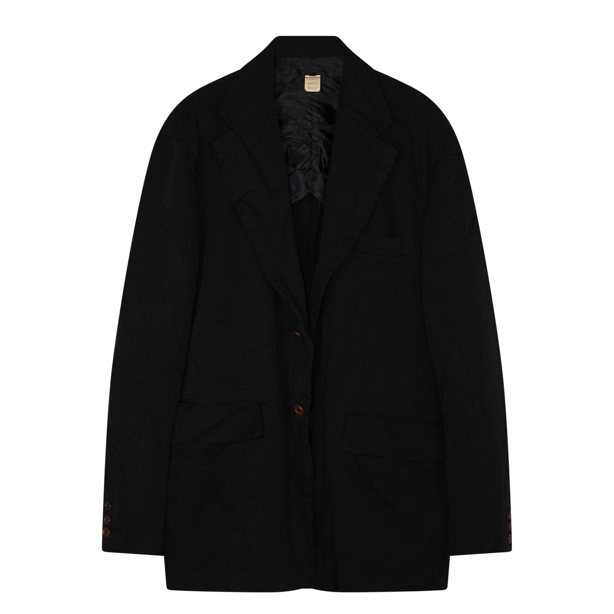 Oversized Tailored Washed Polyester Jacket COMME des GARÇONS SHIRT vista0