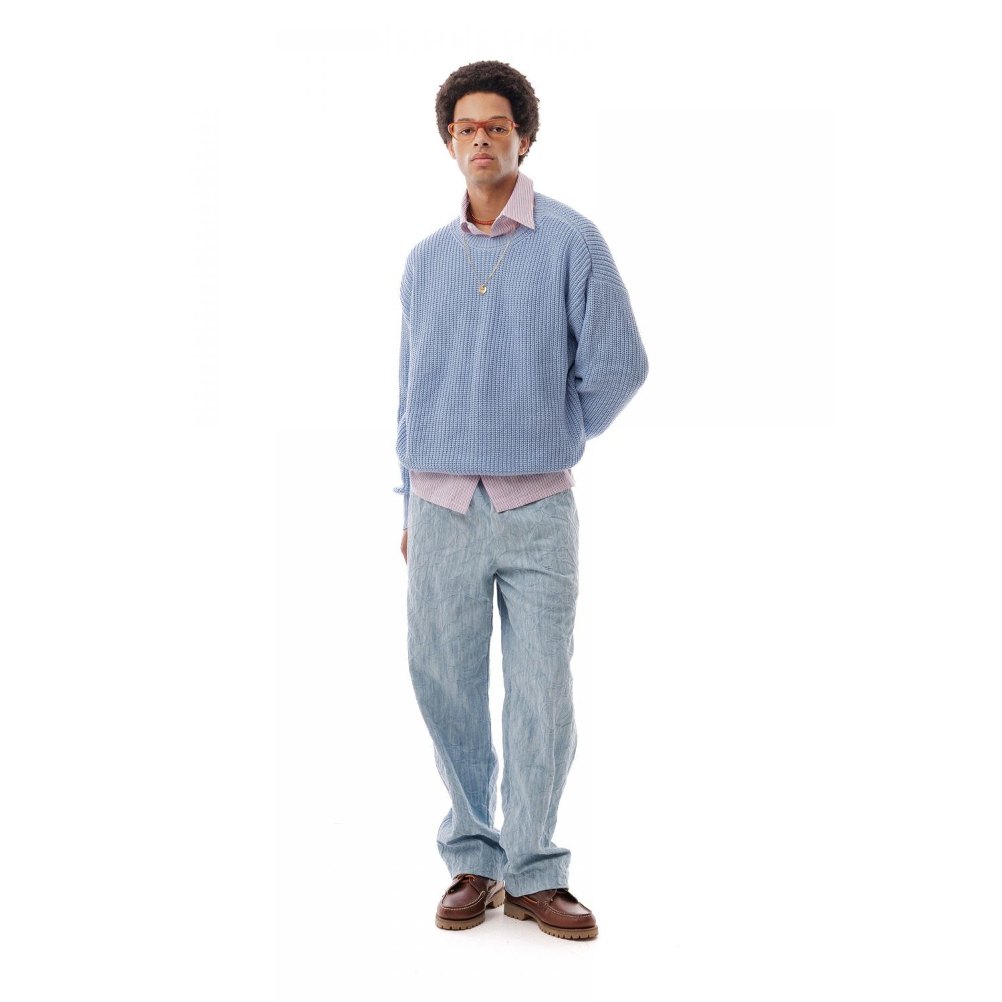 Rib Knit Sweater LC23 vista0