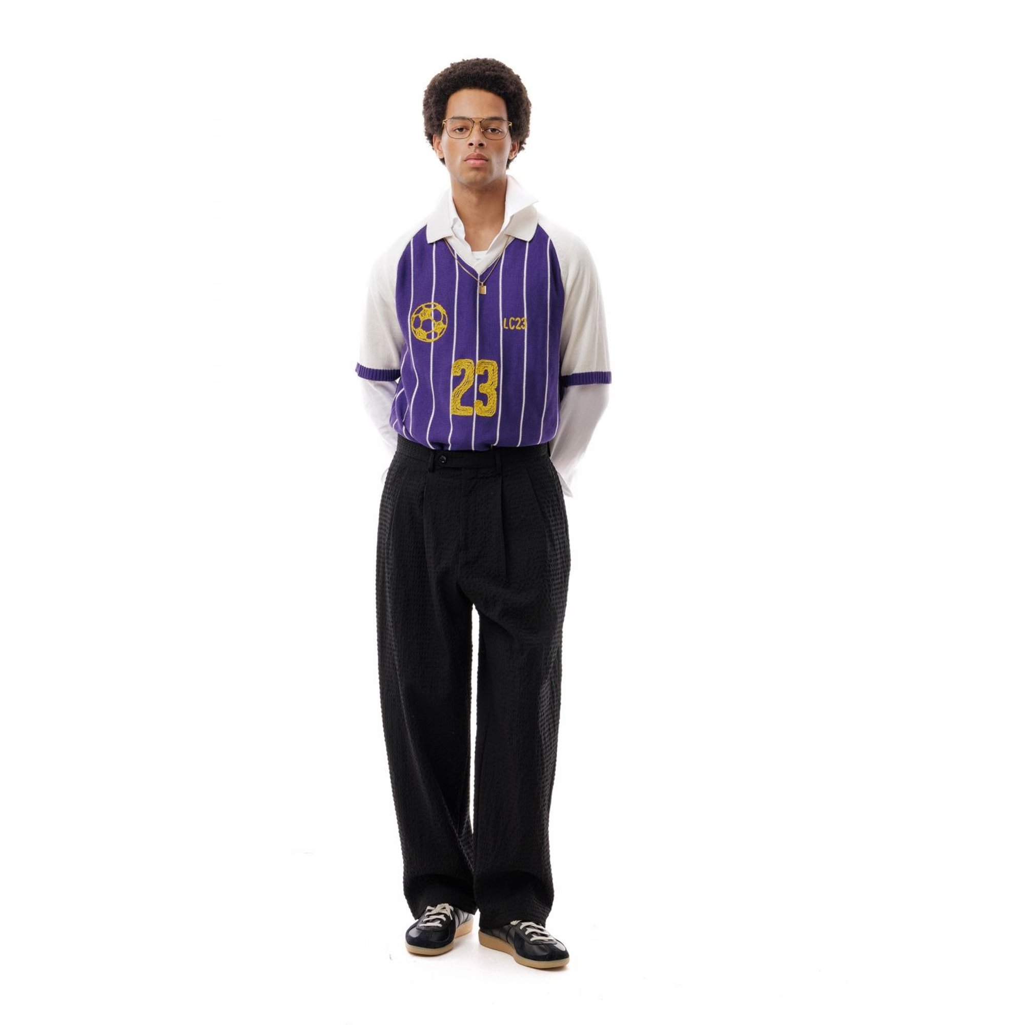 Seersucker Pence Trousers LC23 vista0