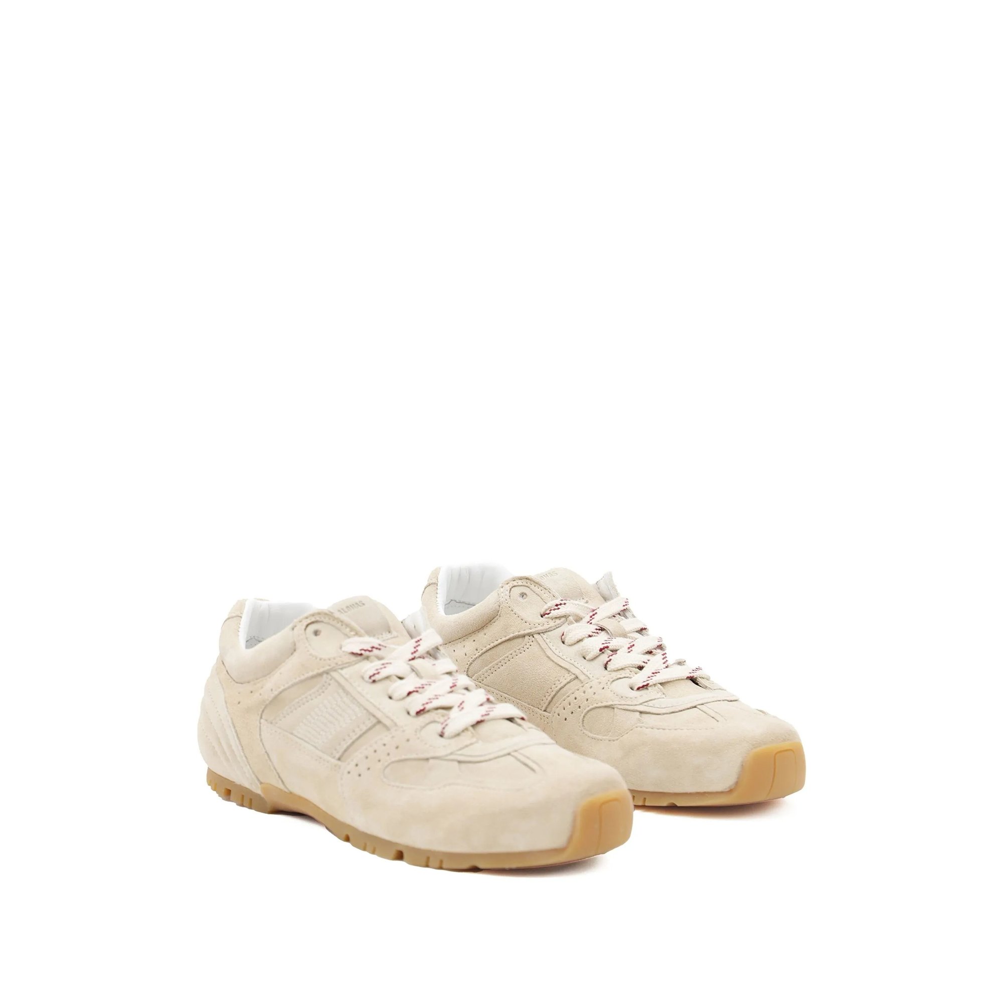 Tb.56 Suede Cream Leather Sneakers alohas vista1