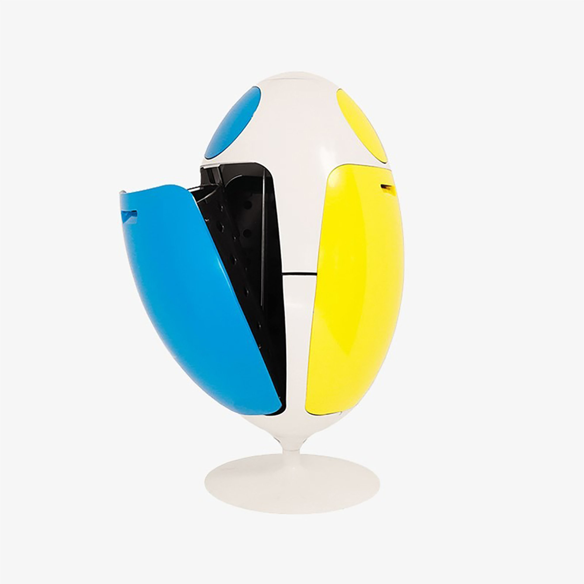 Cestino Ovetto ABS Amico, multicolore Soldidesign vista3