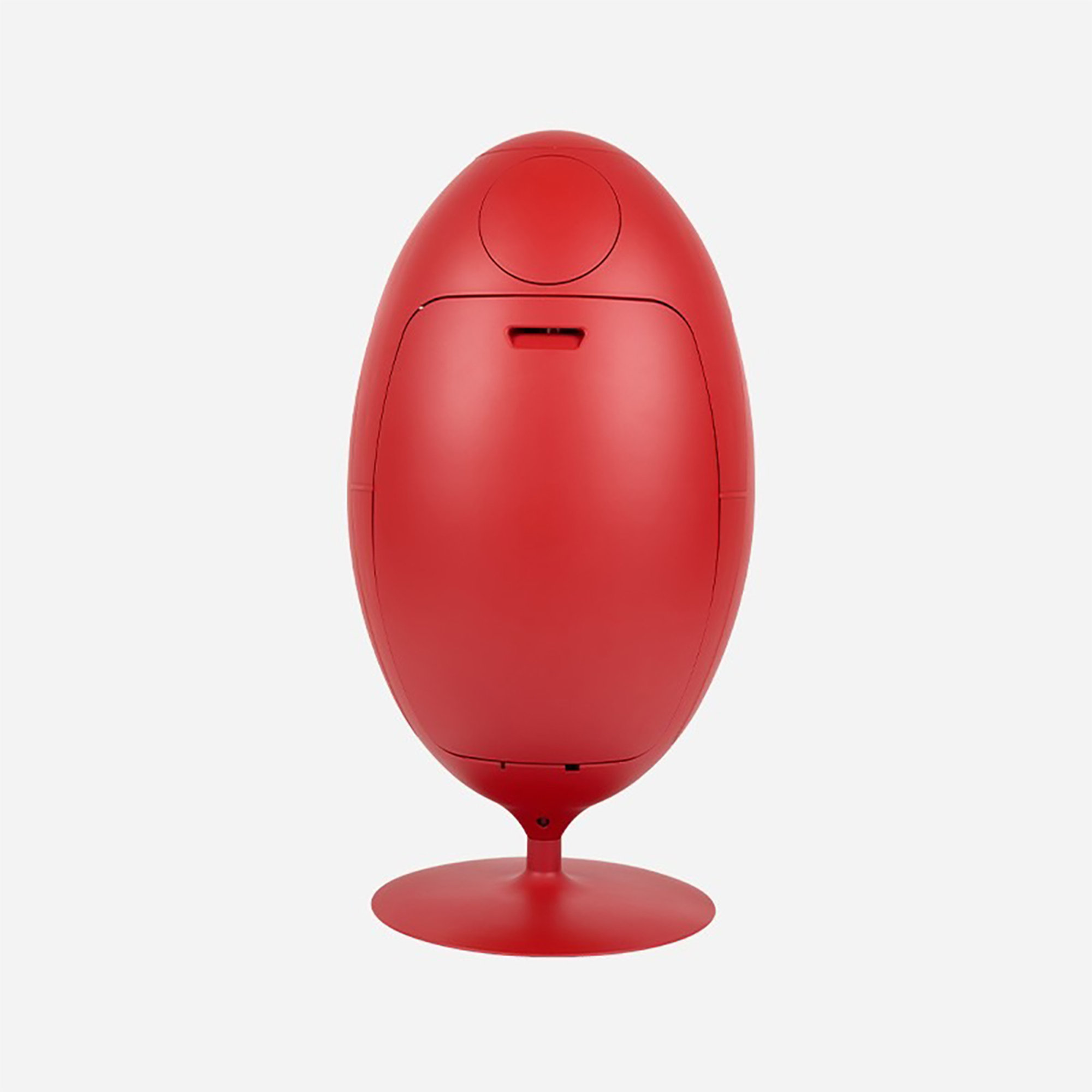 Cestino Ovetto Galà, rosso Soldidesign vista0