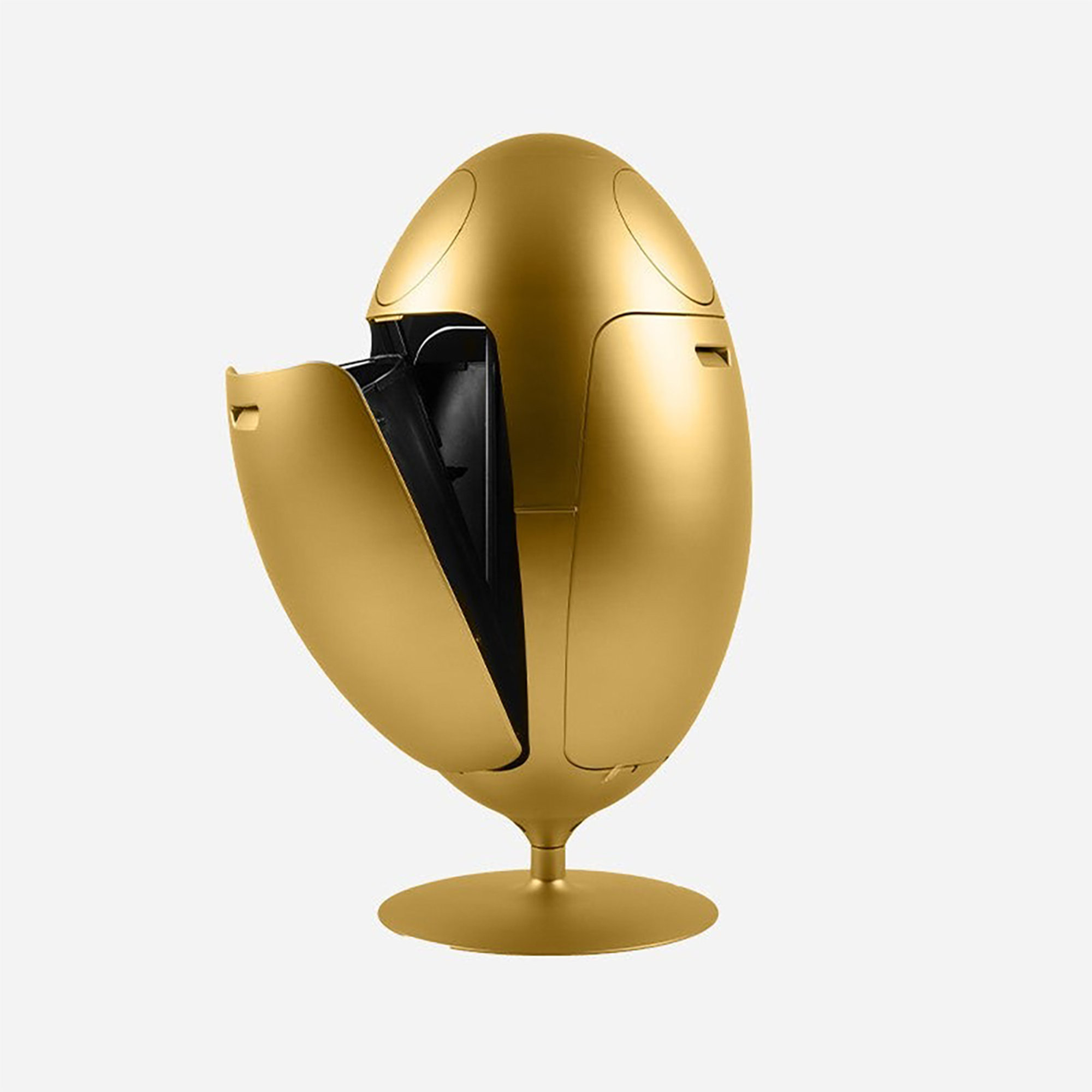 Cestino Ovetto Metal, oro Soldidesign vista1