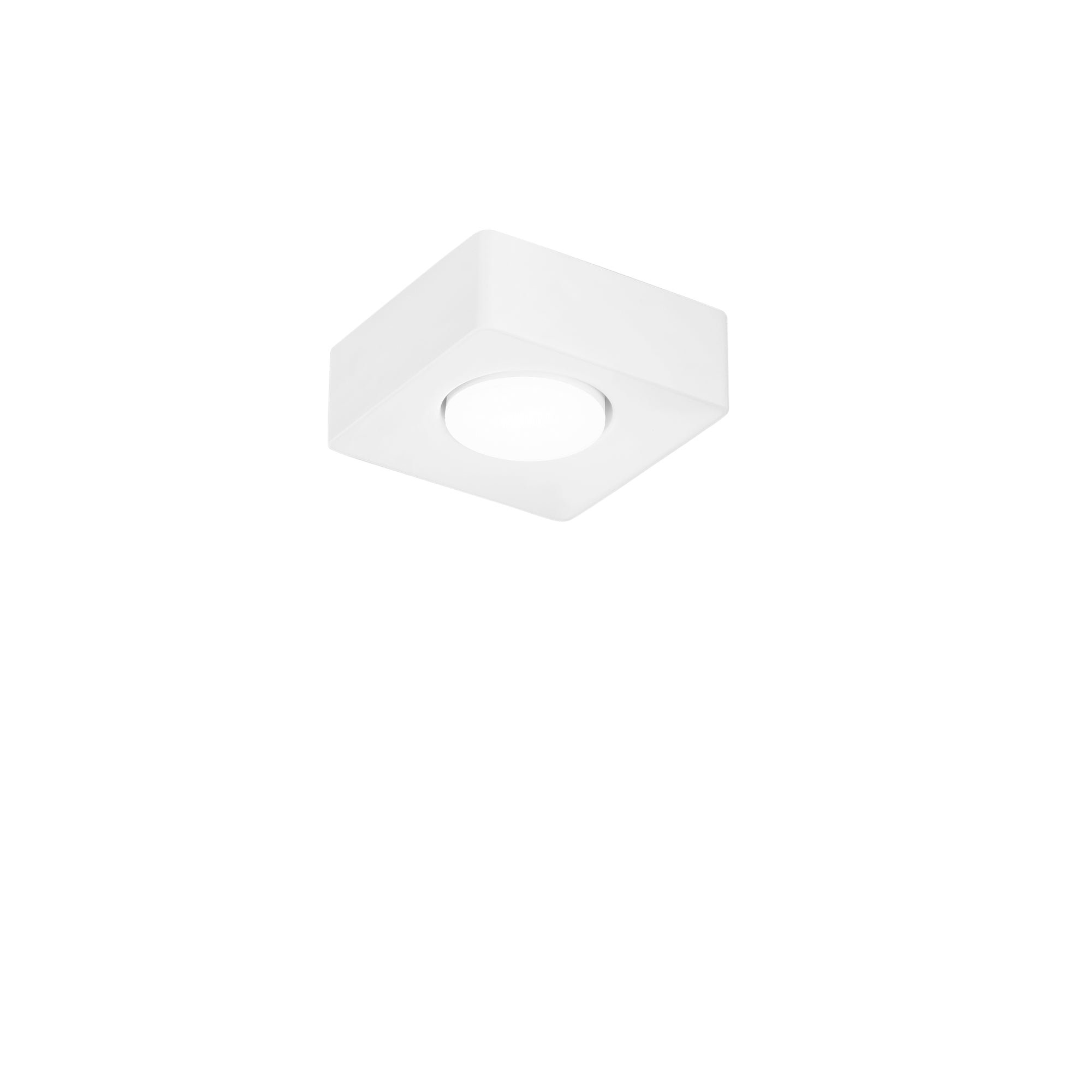 Athen Kvadratisk Loftlampe i Malbar Gips med Gx53 Fatning Luce Ambiente e Design vista0
