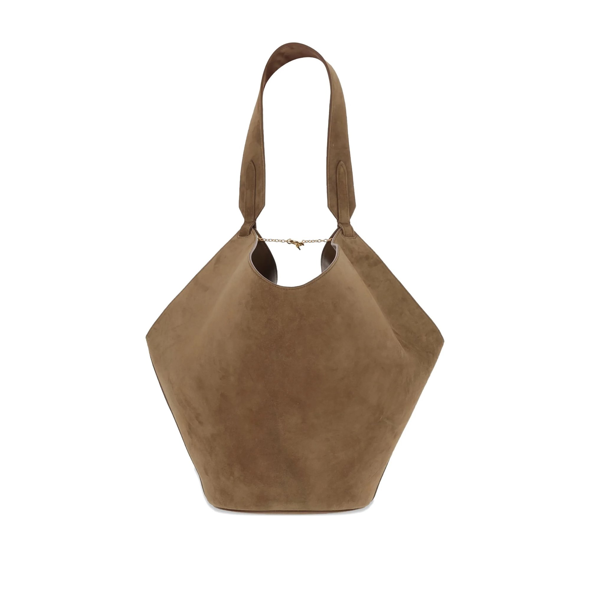 Lotus Small Tote Khaite vista3