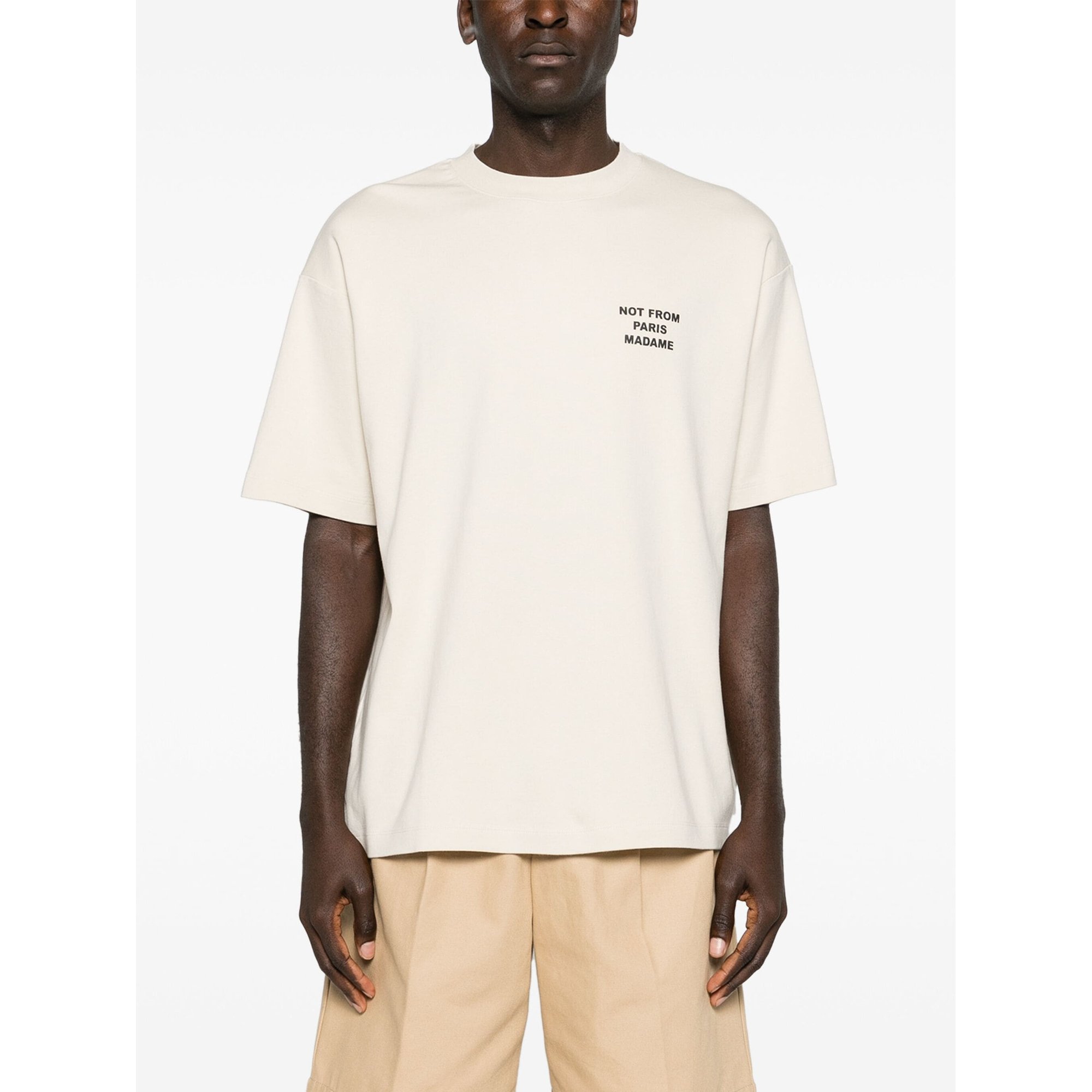 le T-shirt Slogan Drole De Monsieur vista2