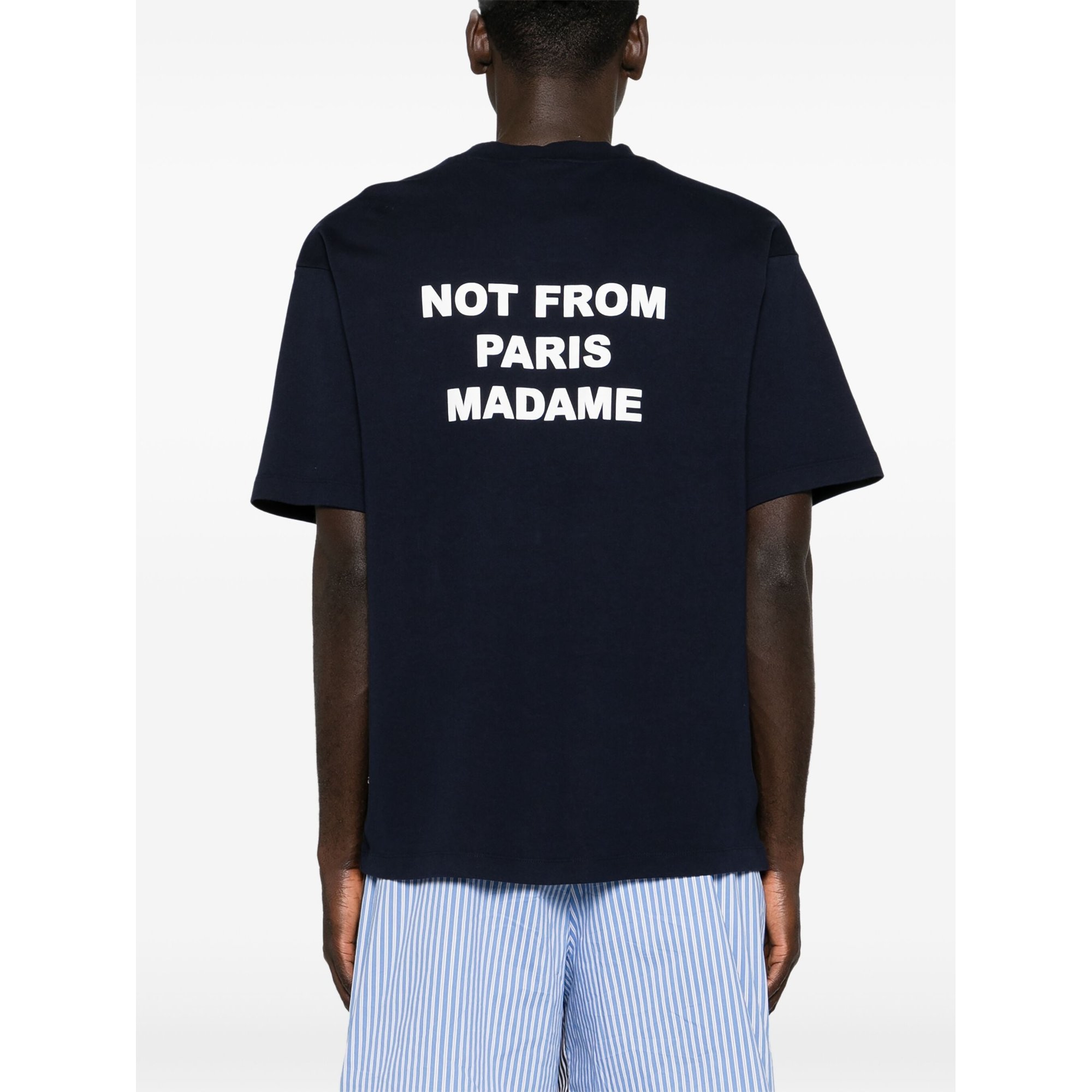 le T-shirt Slogan Drole De Monsieur vista2