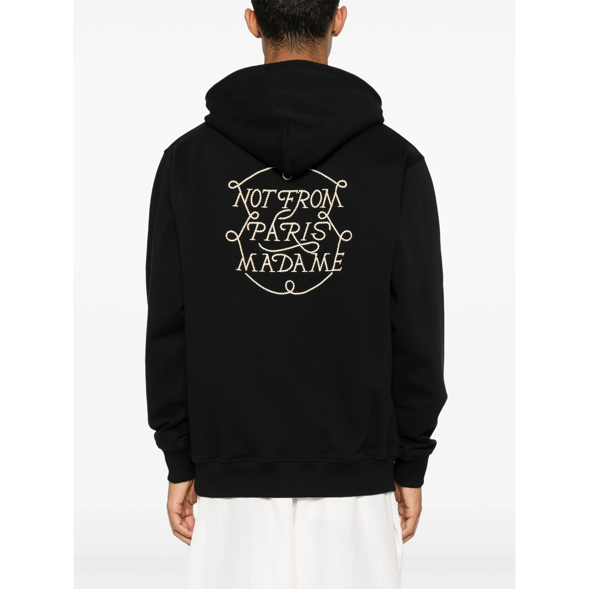le Hoodie Slogan Tresses Drole De Monsieur vista3