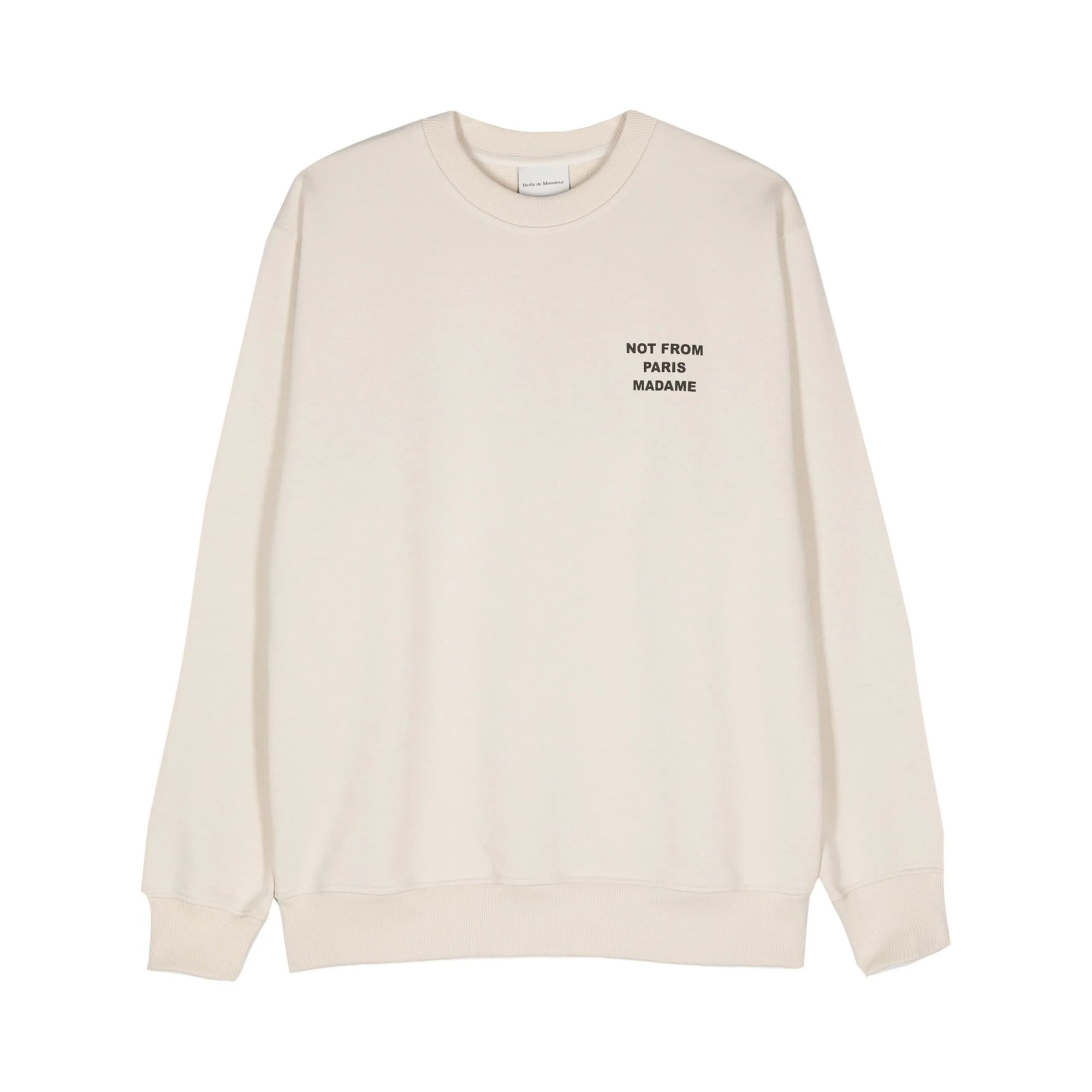 le Sweatshirt Slogan Drole De Monsieur vista0